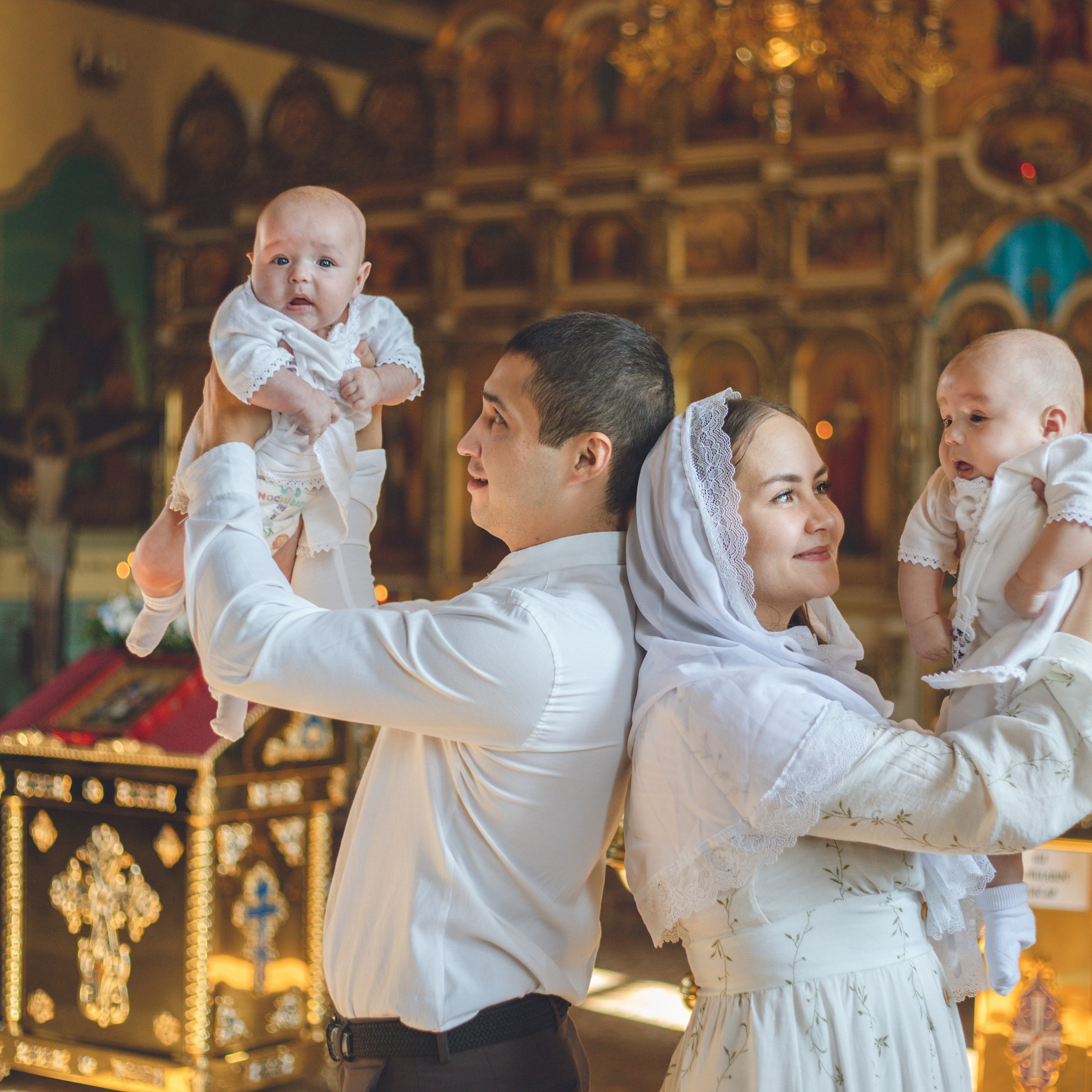 Крещение Льва и Никиты