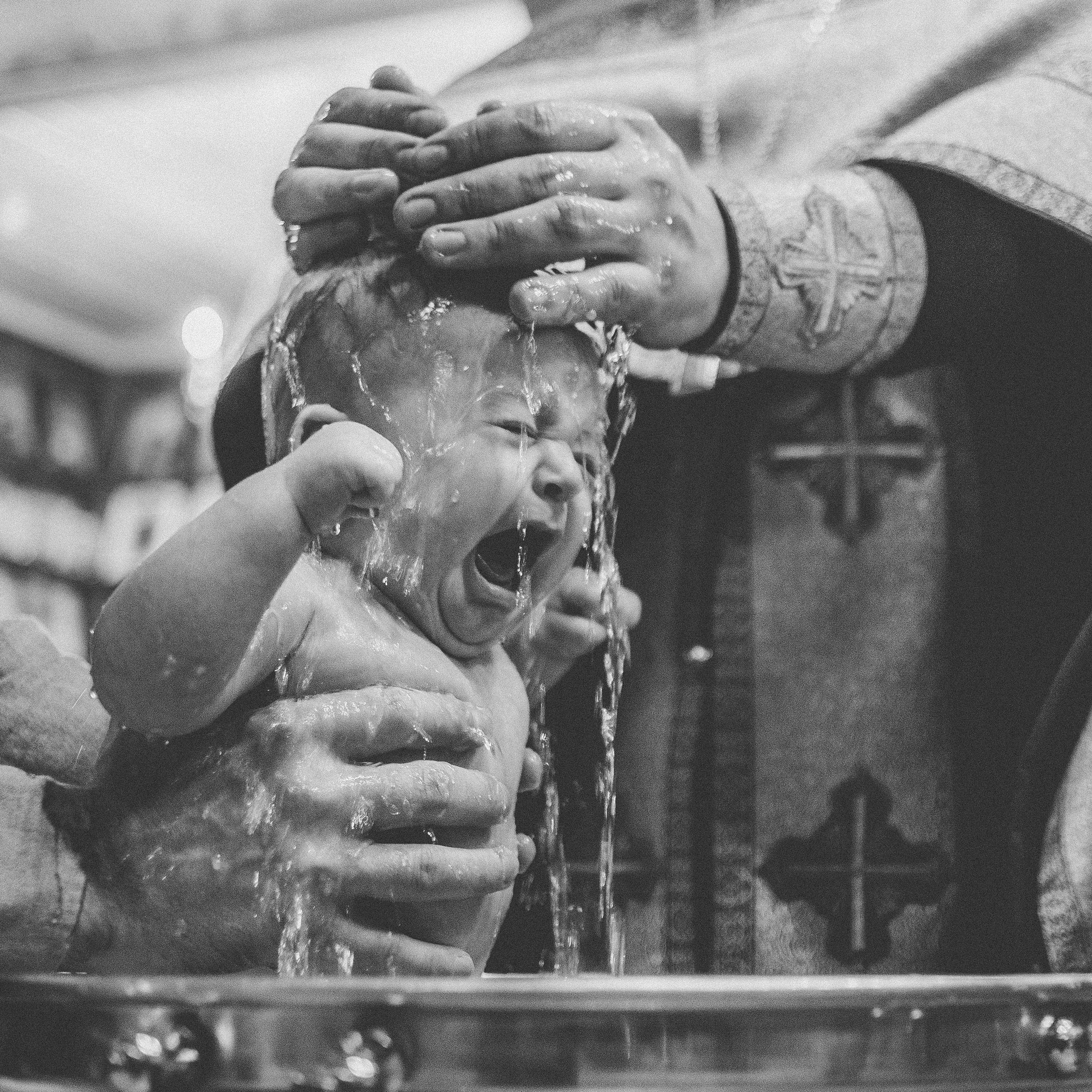 Крещение Тихона