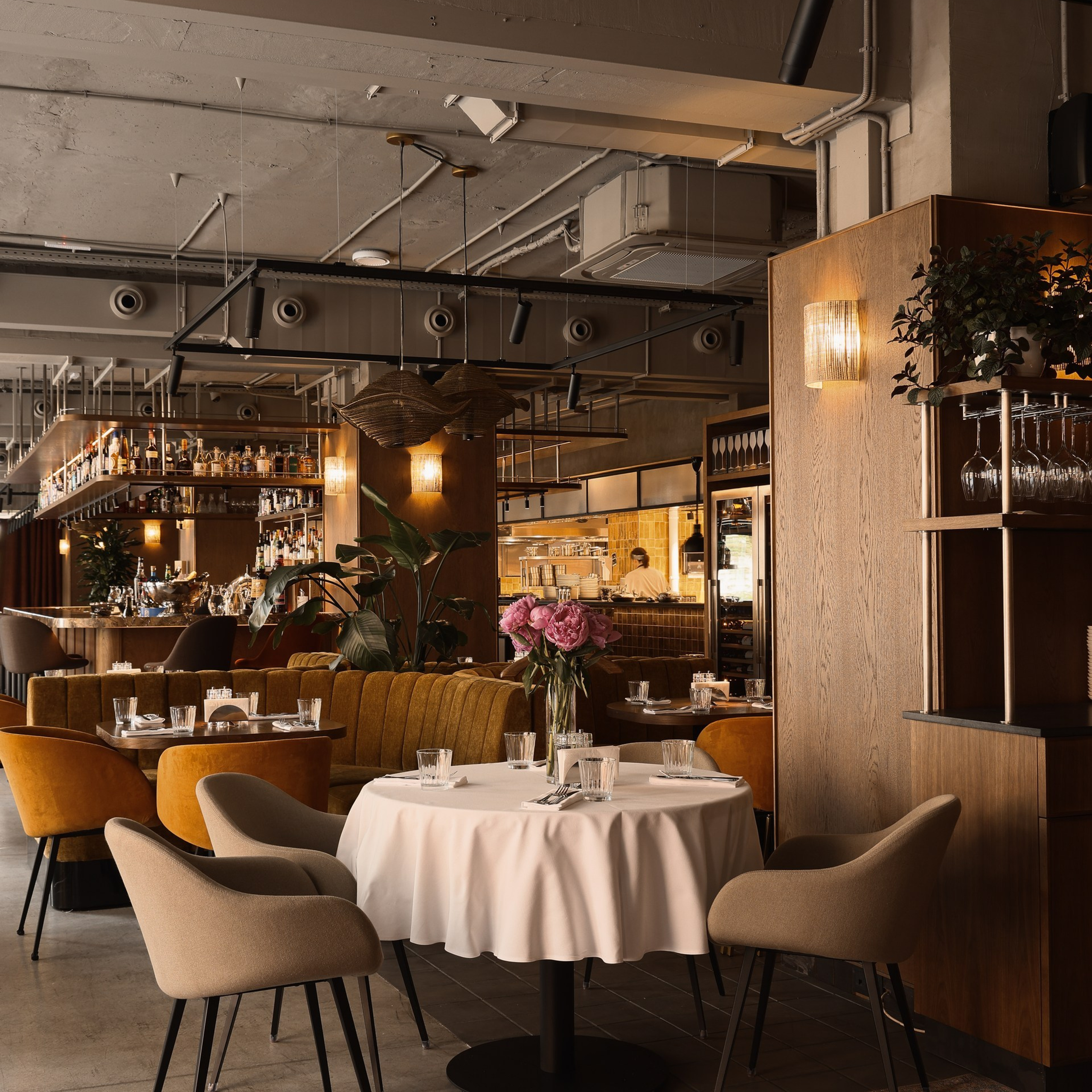 интерьерная фотосъемка ресторана