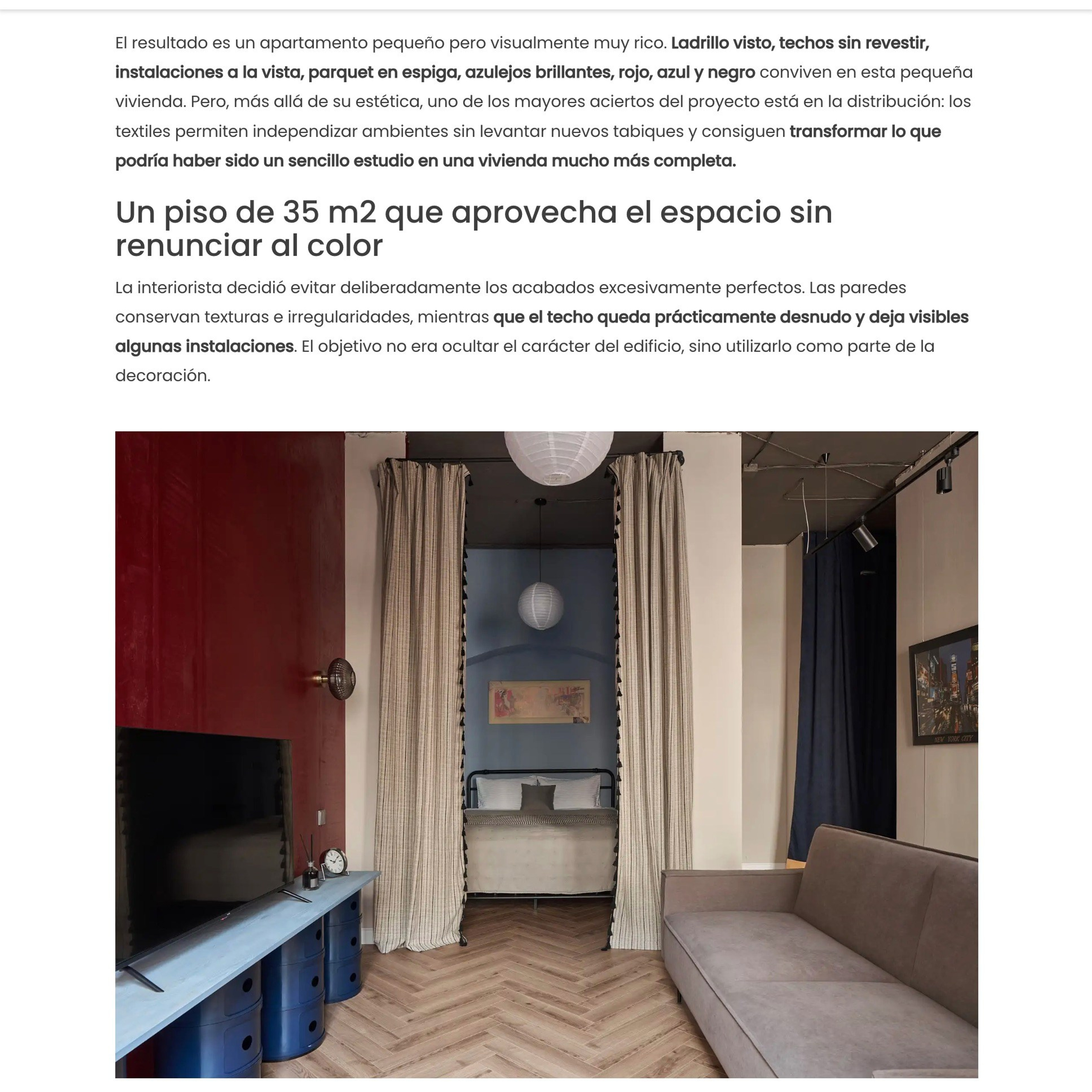 publication in revista INTERIORES