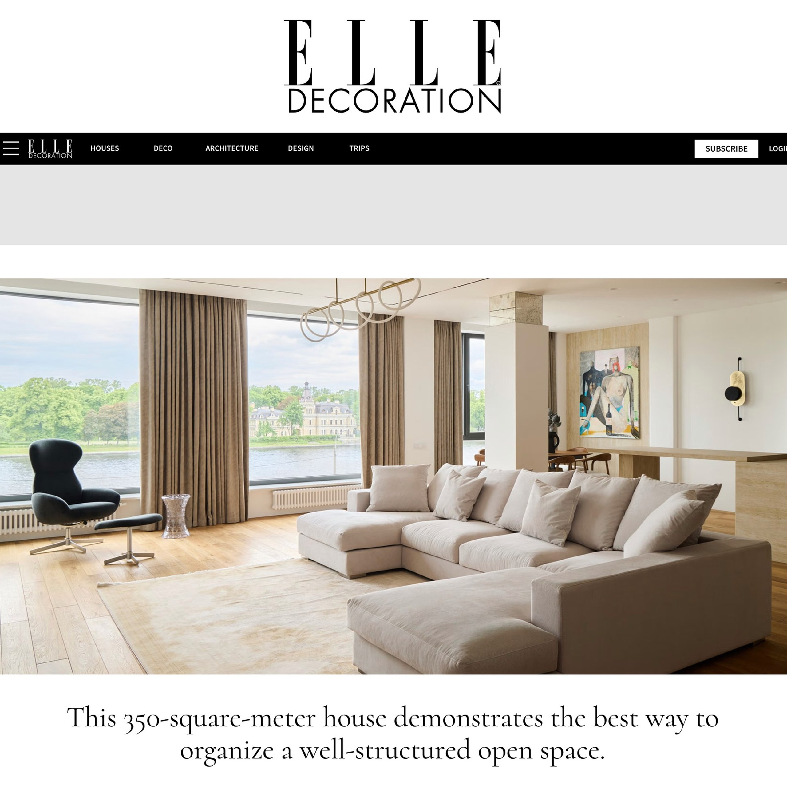 Elle Decoration Spain, interior photography
