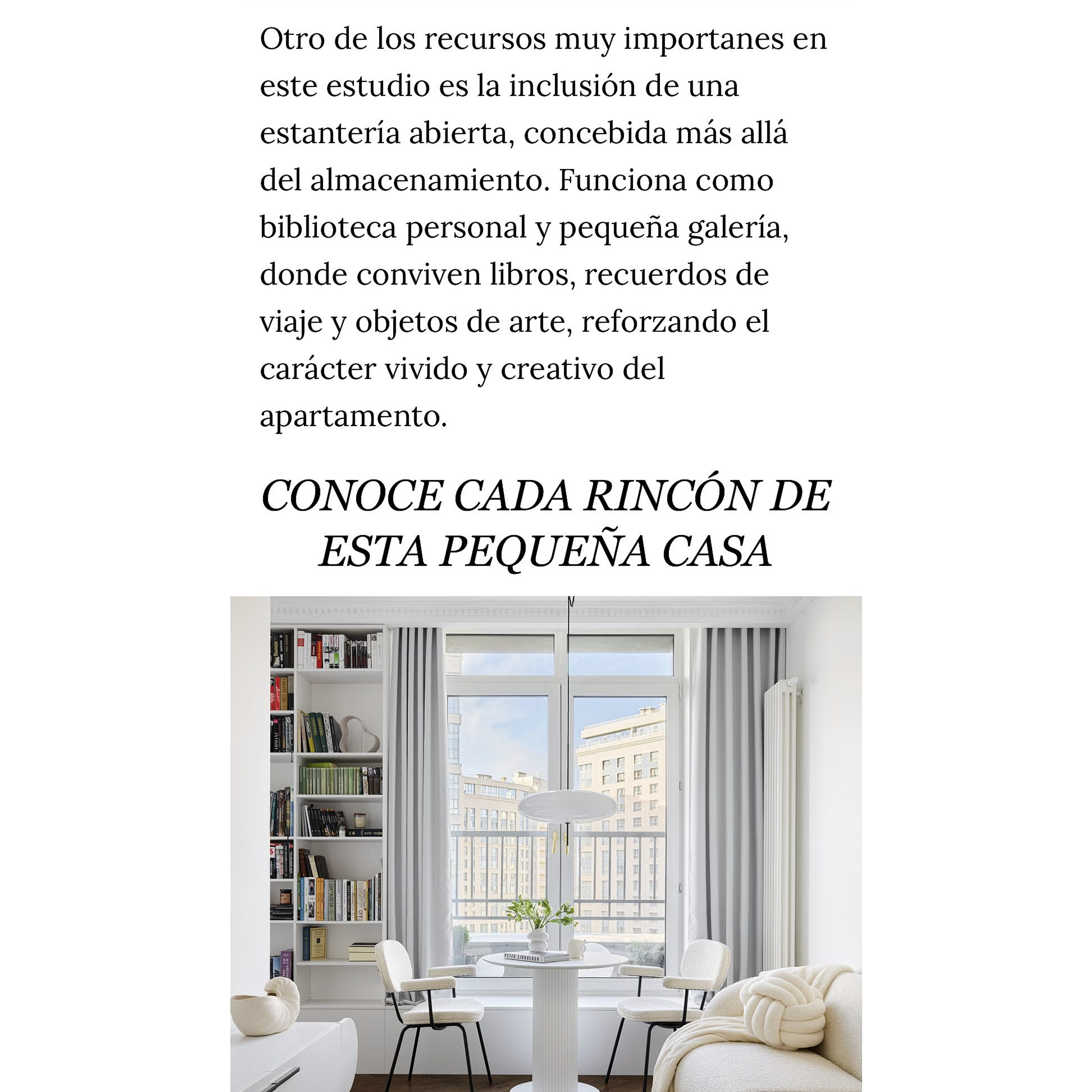 publicación en ELLE Decoration