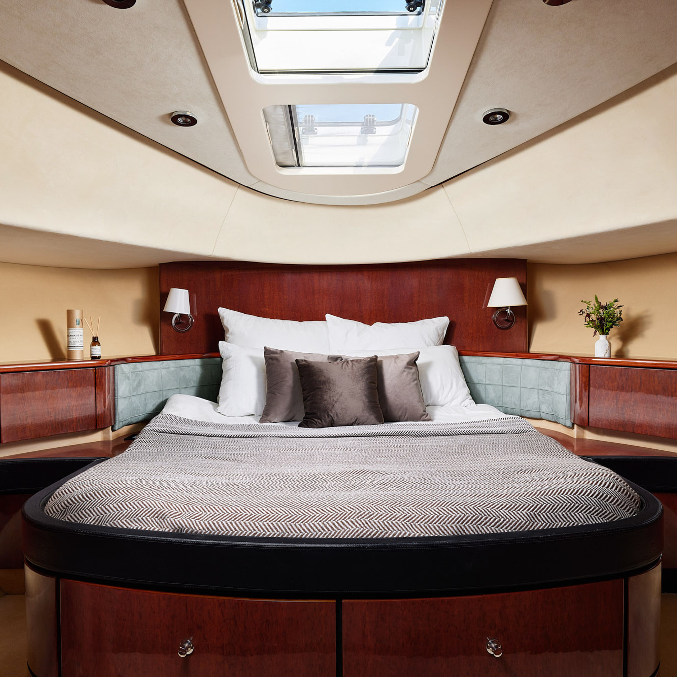 спальня на яхте