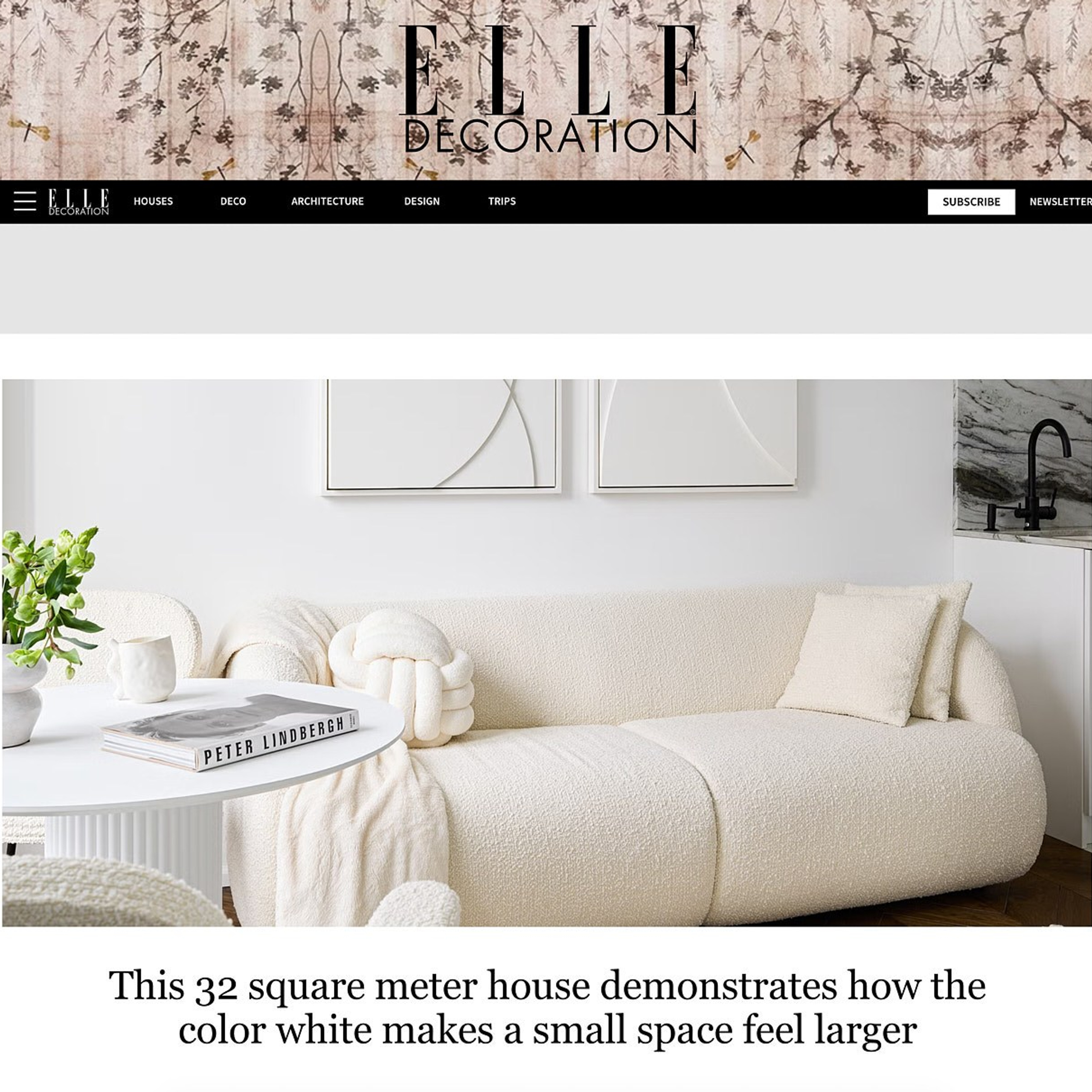publication in ELLE Decoration