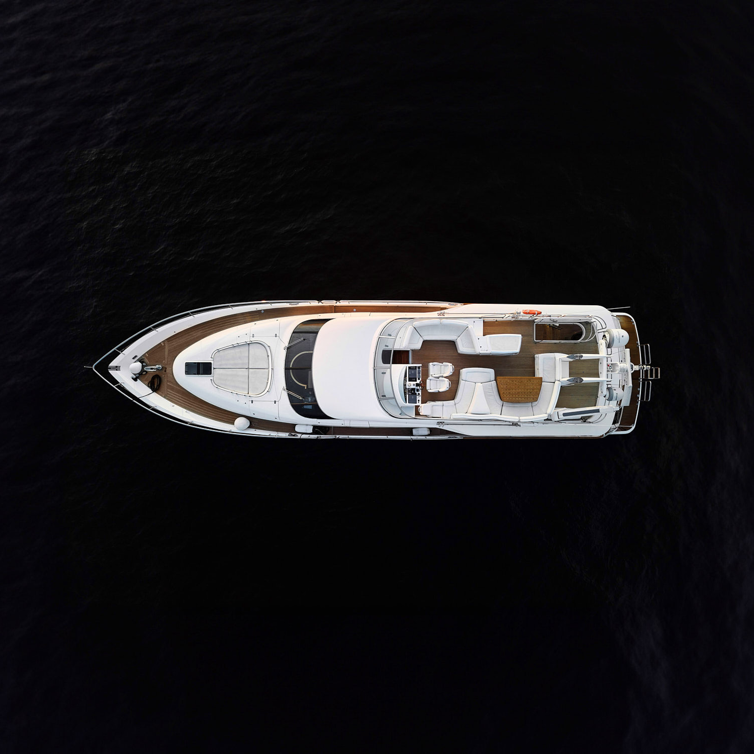 аэросъемка яхты