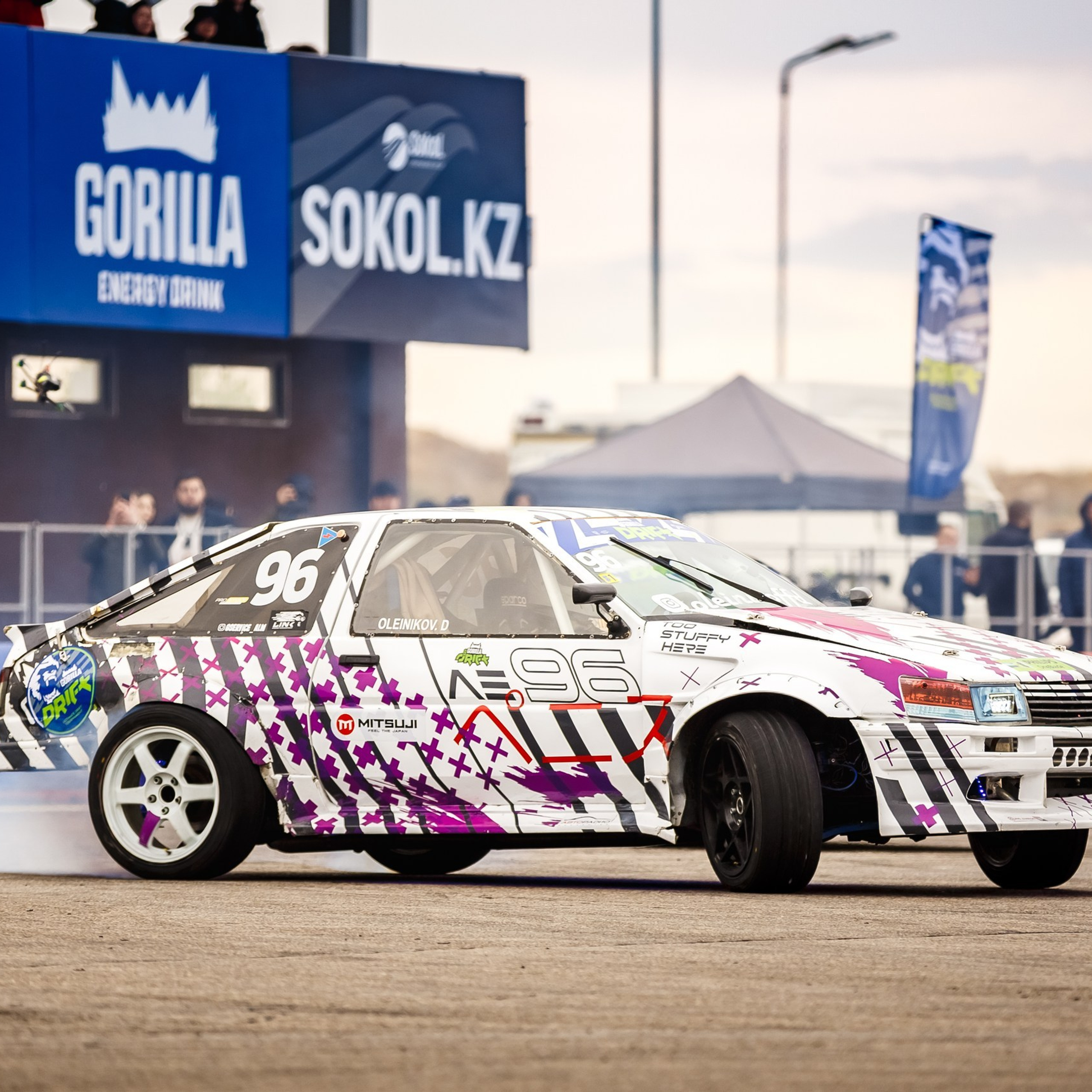 Дрифт в Алматы фото. Gorilla Drift