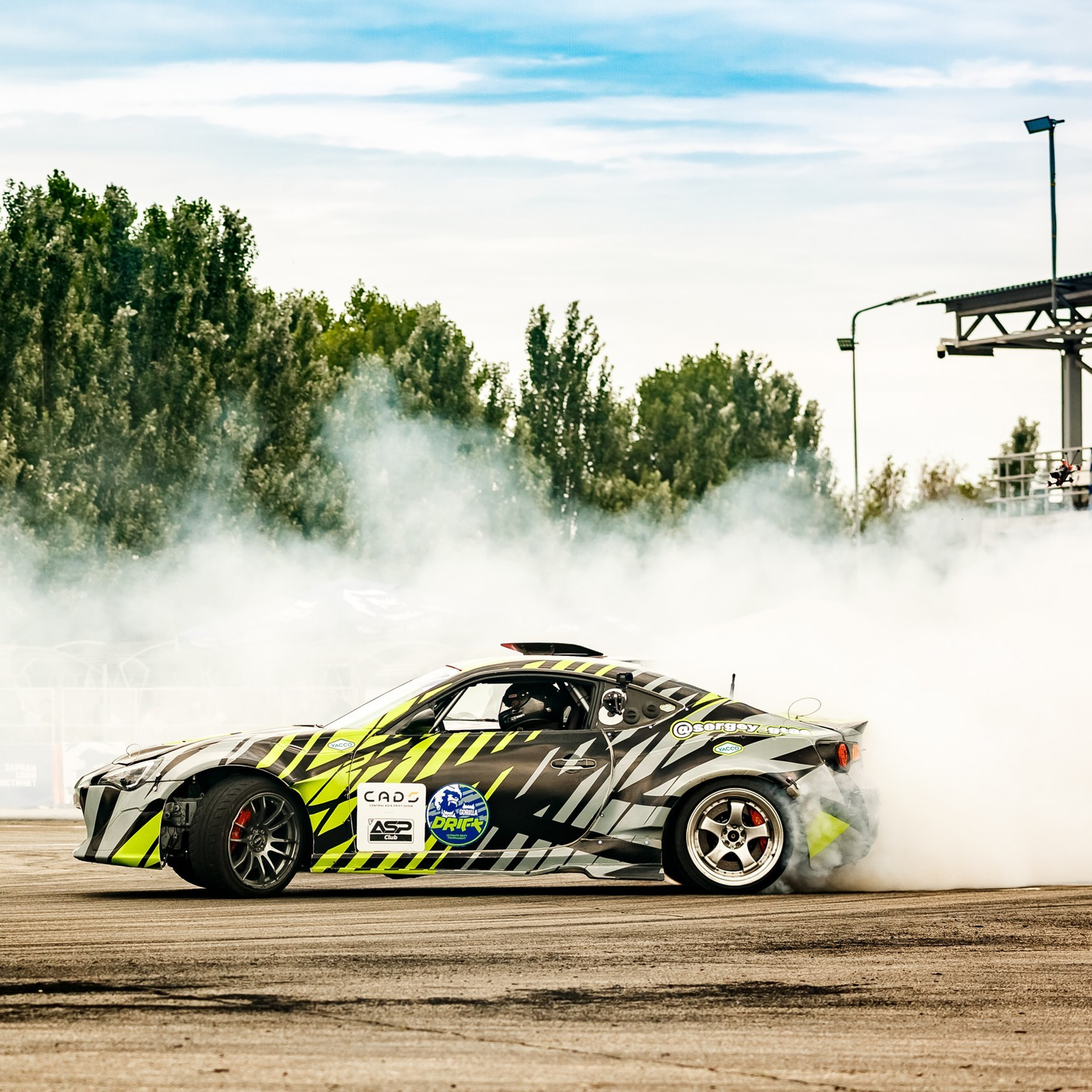 Дрифт в Алматы, СТК Sokol, Gorilla Drift