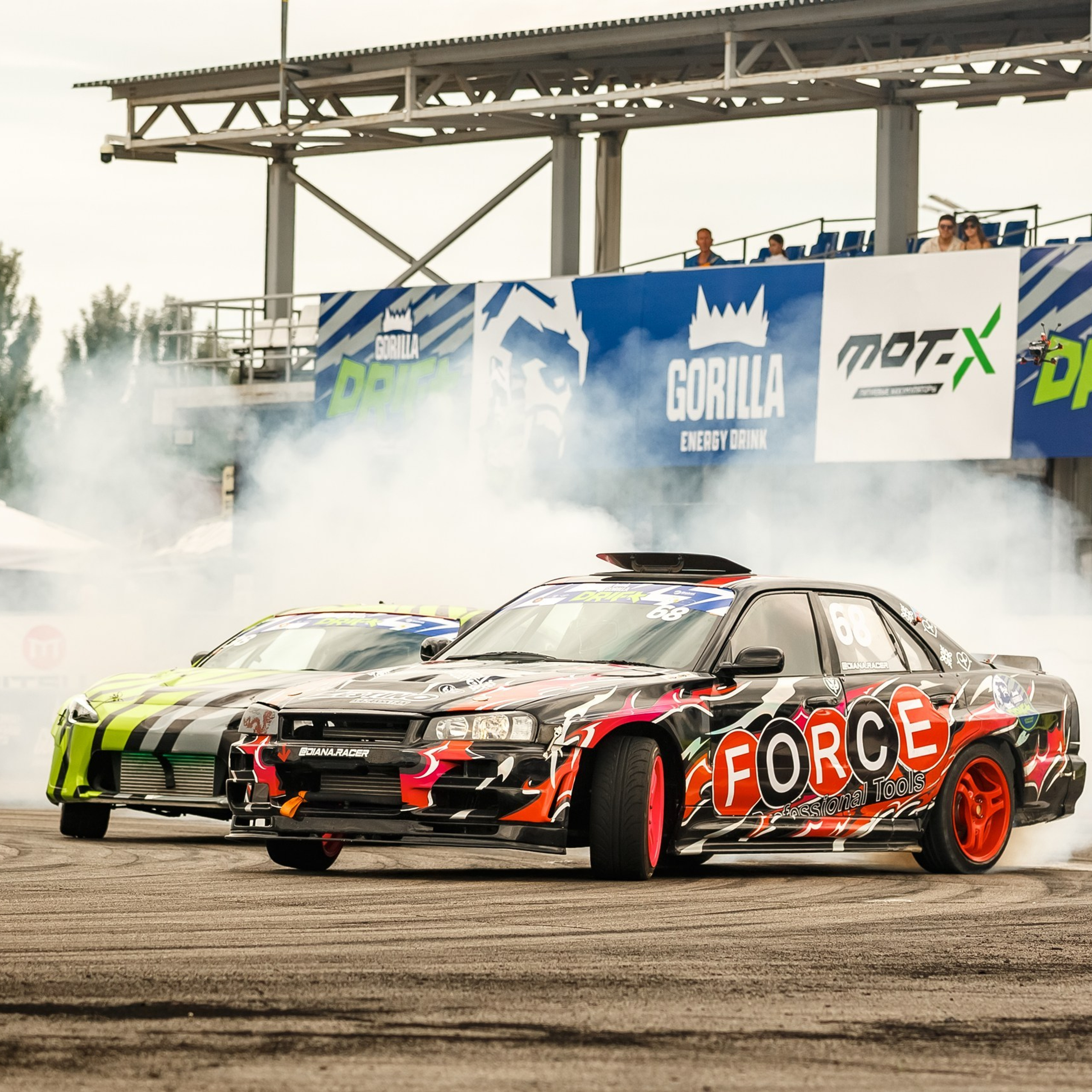 Дрифт в Алматы, СТК Sokol, Gorilla Drift