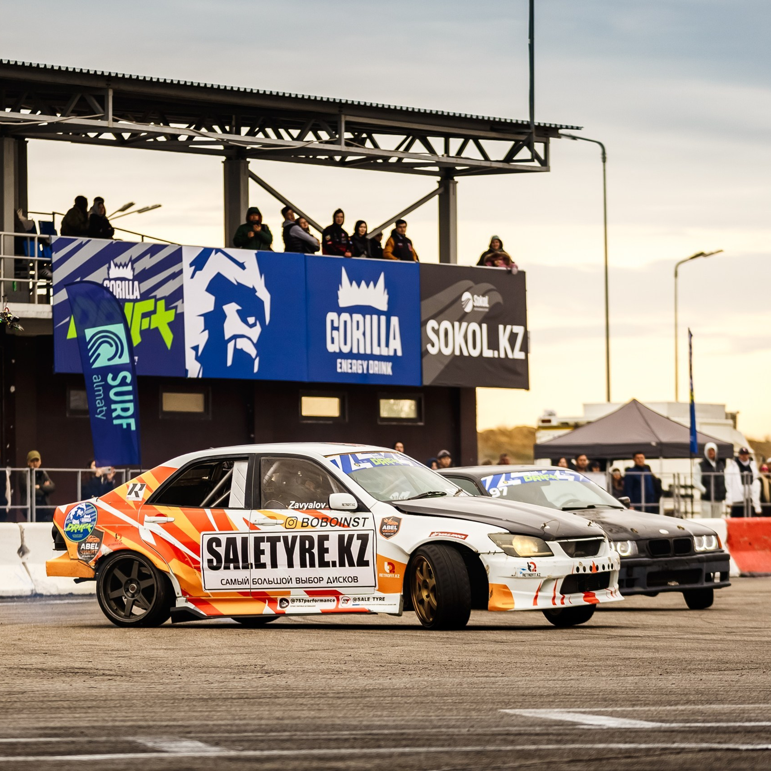 Дрифт в Алматы фото. Gorilla Drift