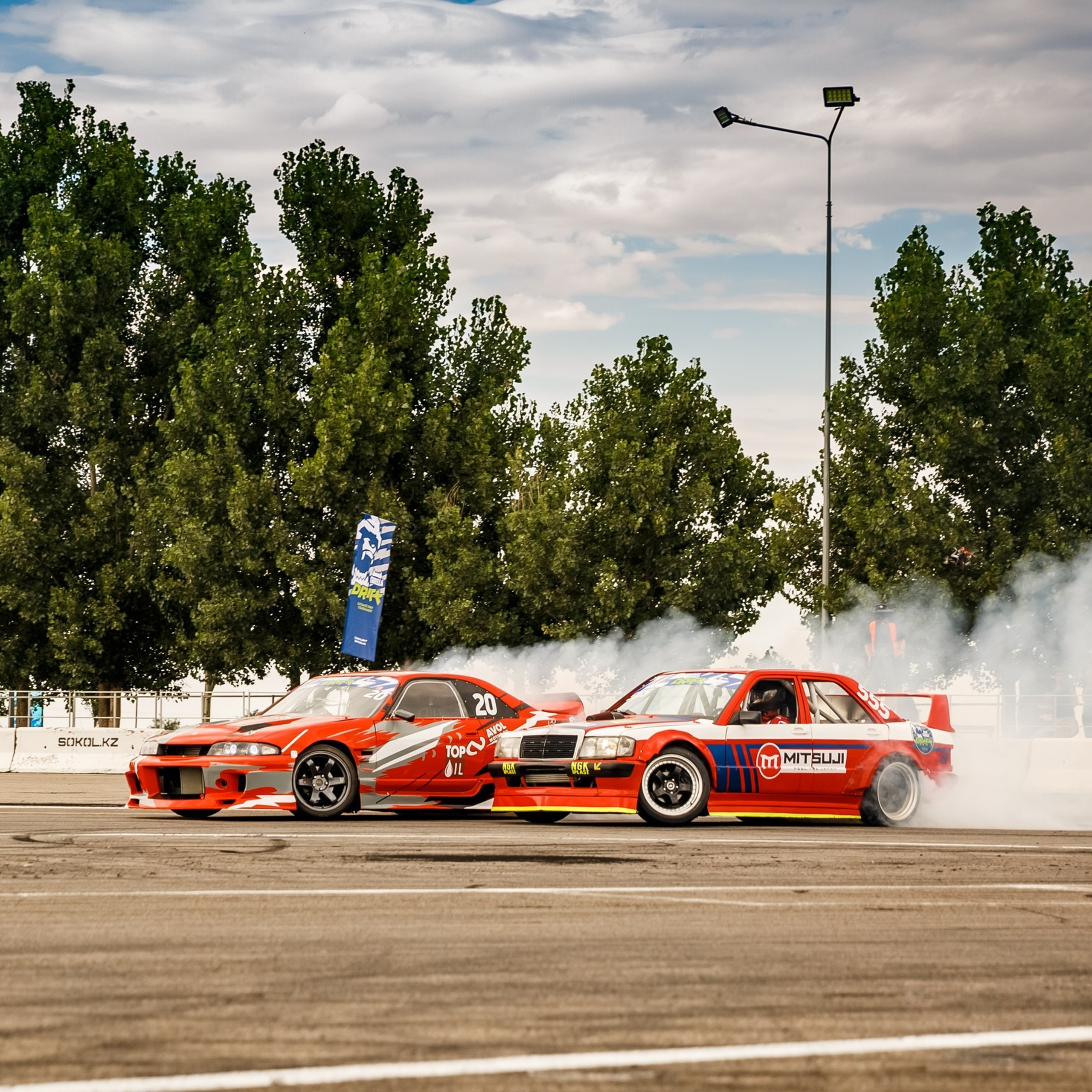 Дрифт в Алматы, СТК Sokol, Gorilla Drift