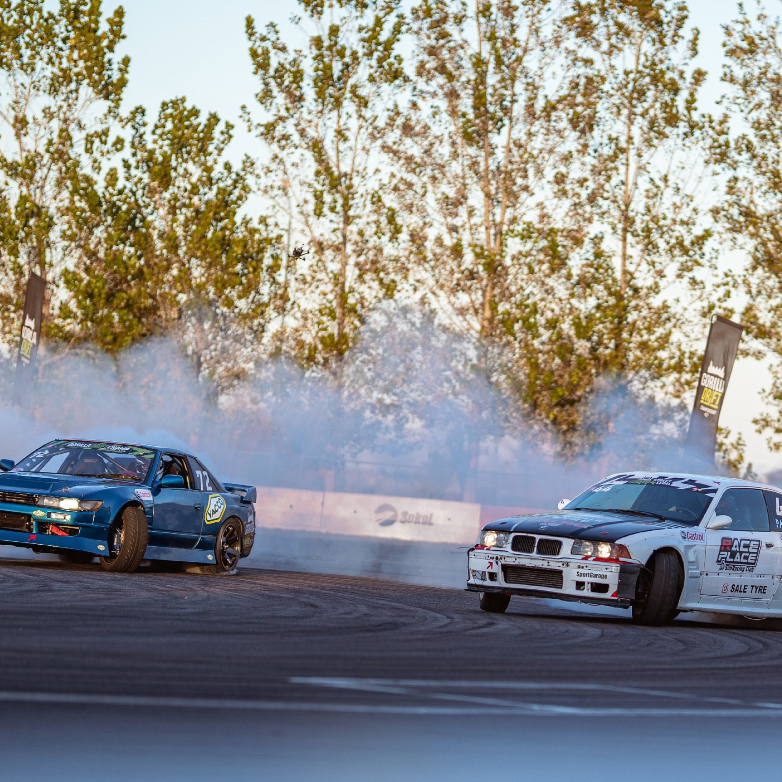 Дрифт в Алматы. Gorilla Drift