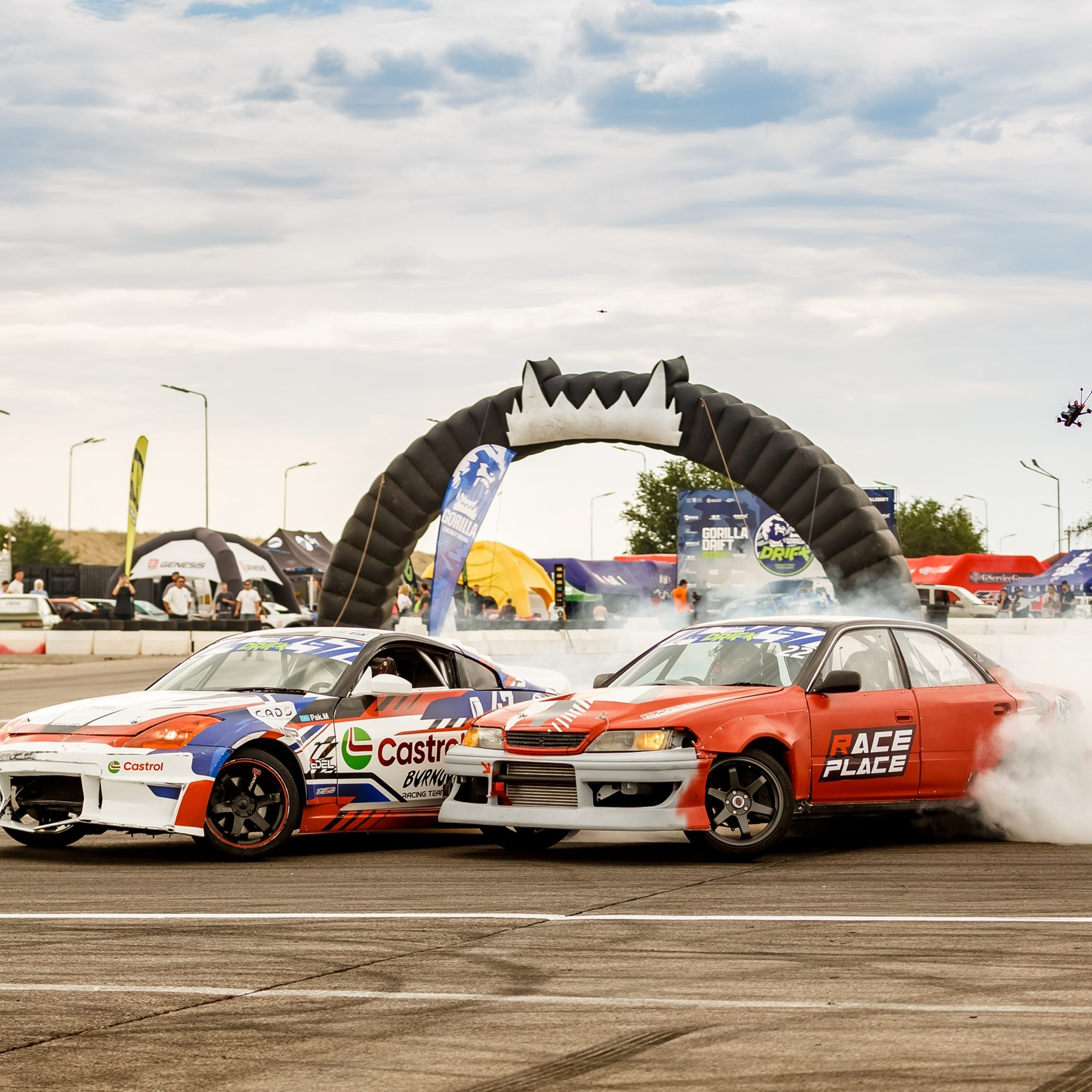 Дрифт в Алматы, СТК Sokol, Gorilla Drift