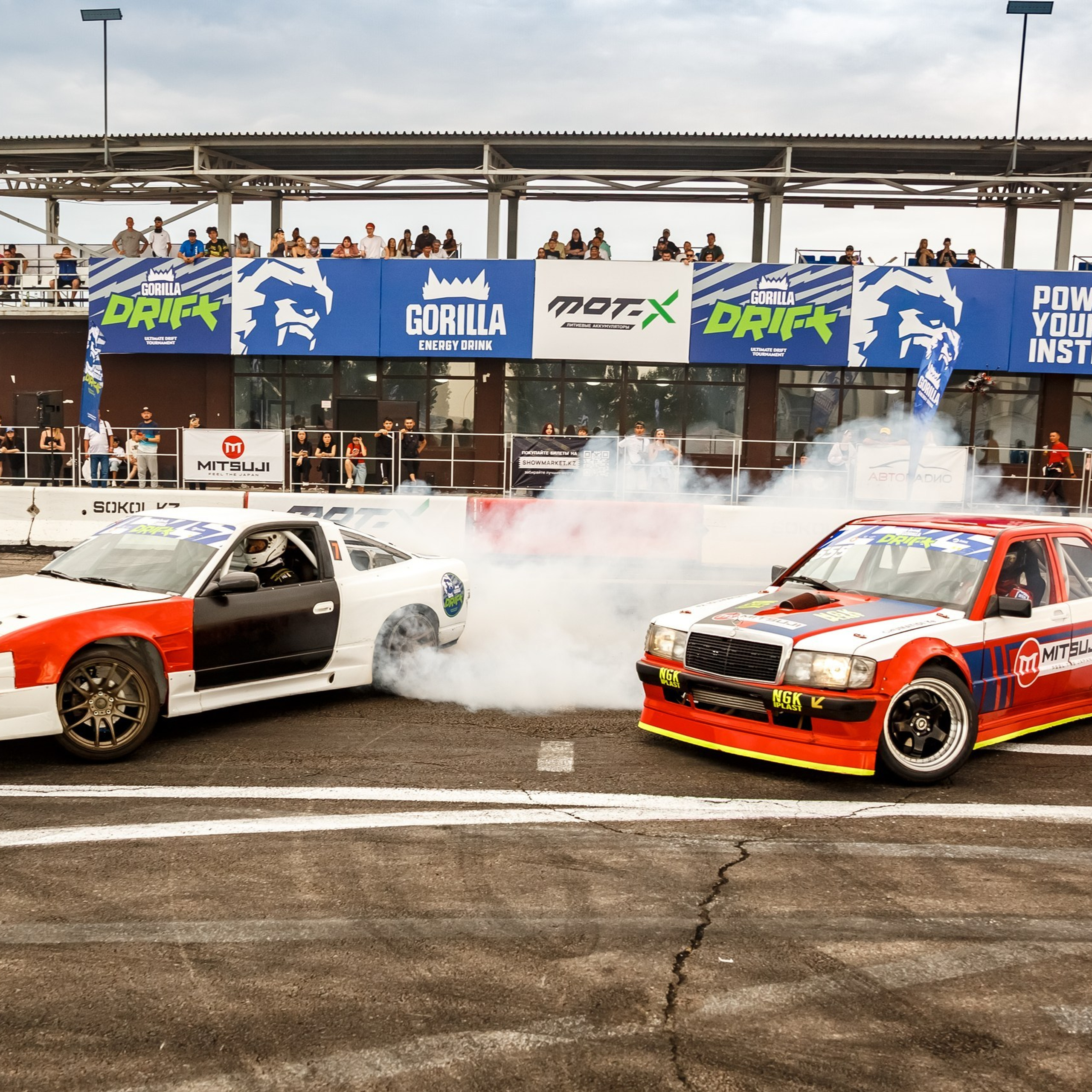 Дрифт в Алматы, СТК Sokol, Gorilla Drift