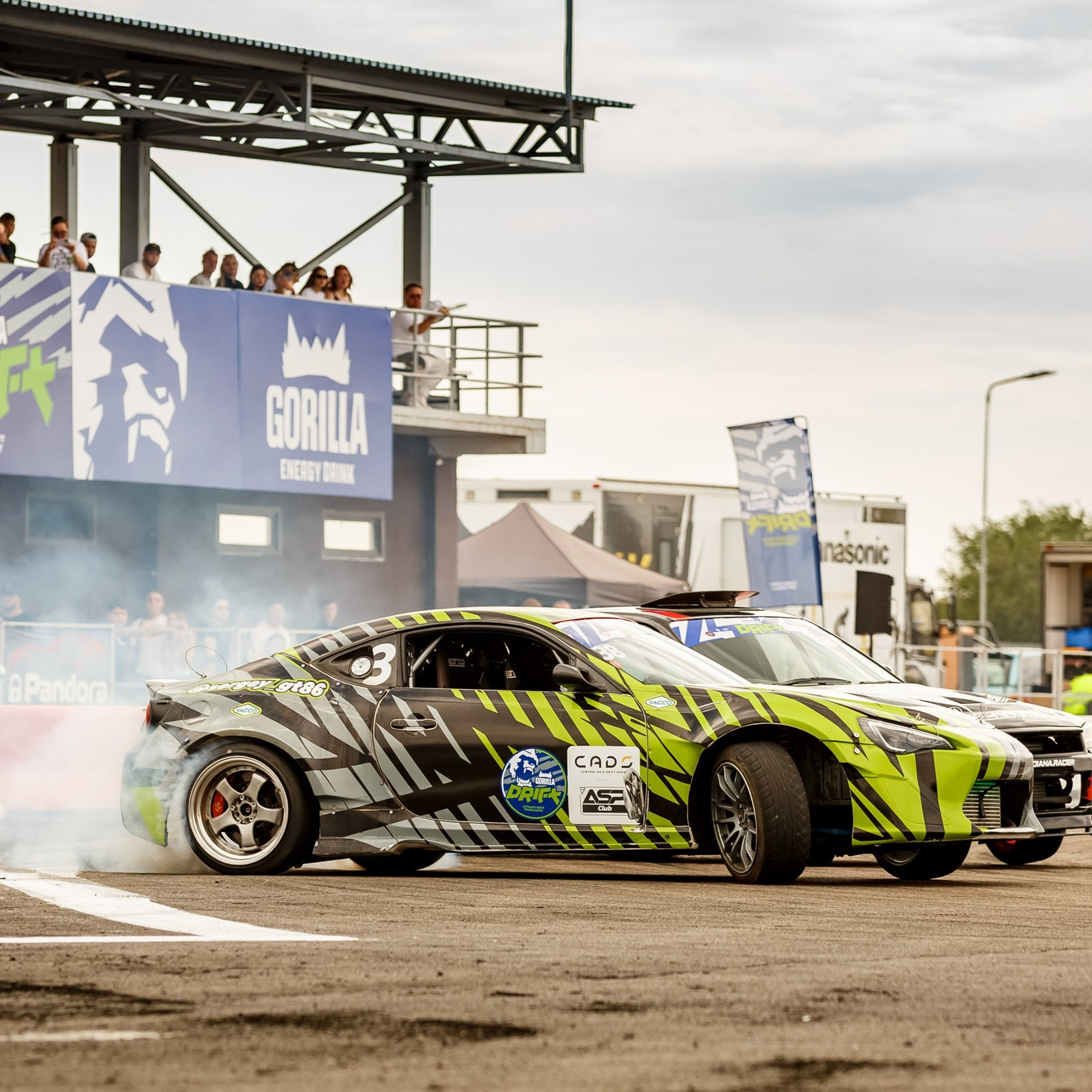 Дрифт в Алматы, СТК Sokol, Gorilla Drift