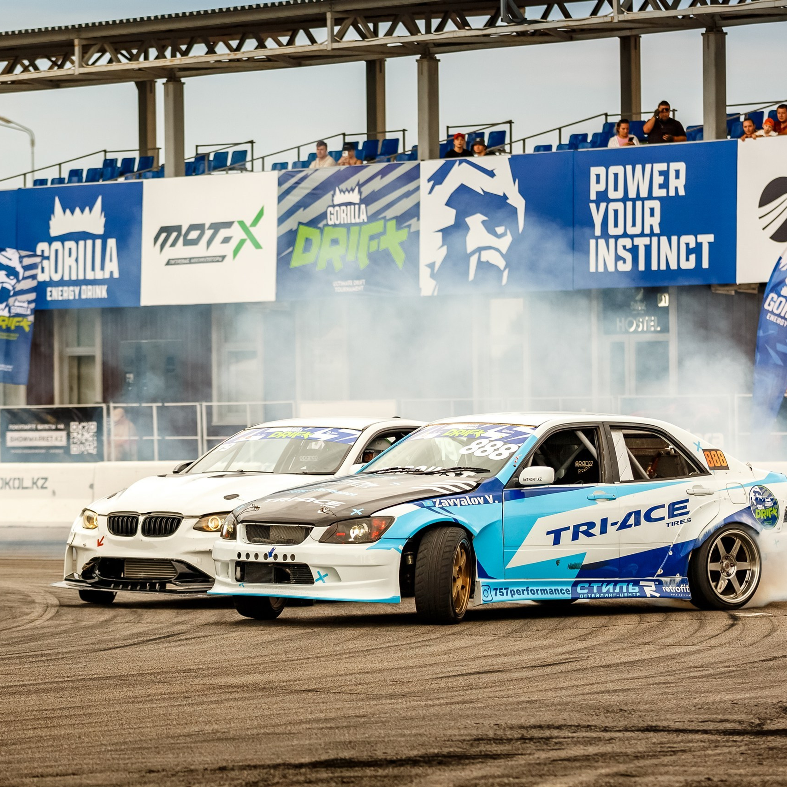 Дрифт в Алматы, СТК Sokol, Gorilla Drift