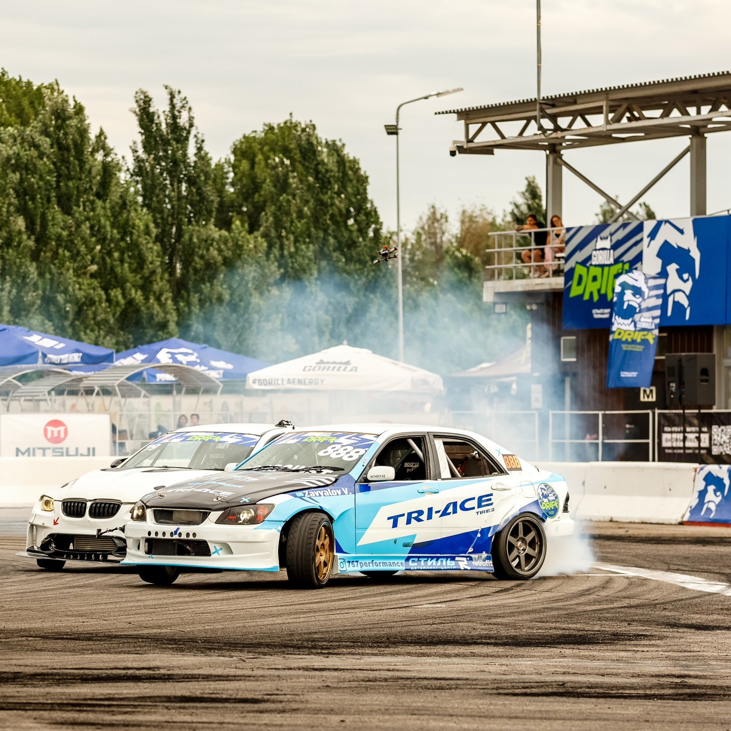 Дрифт в Алматы, СТК Sokol, Gorilla Drift