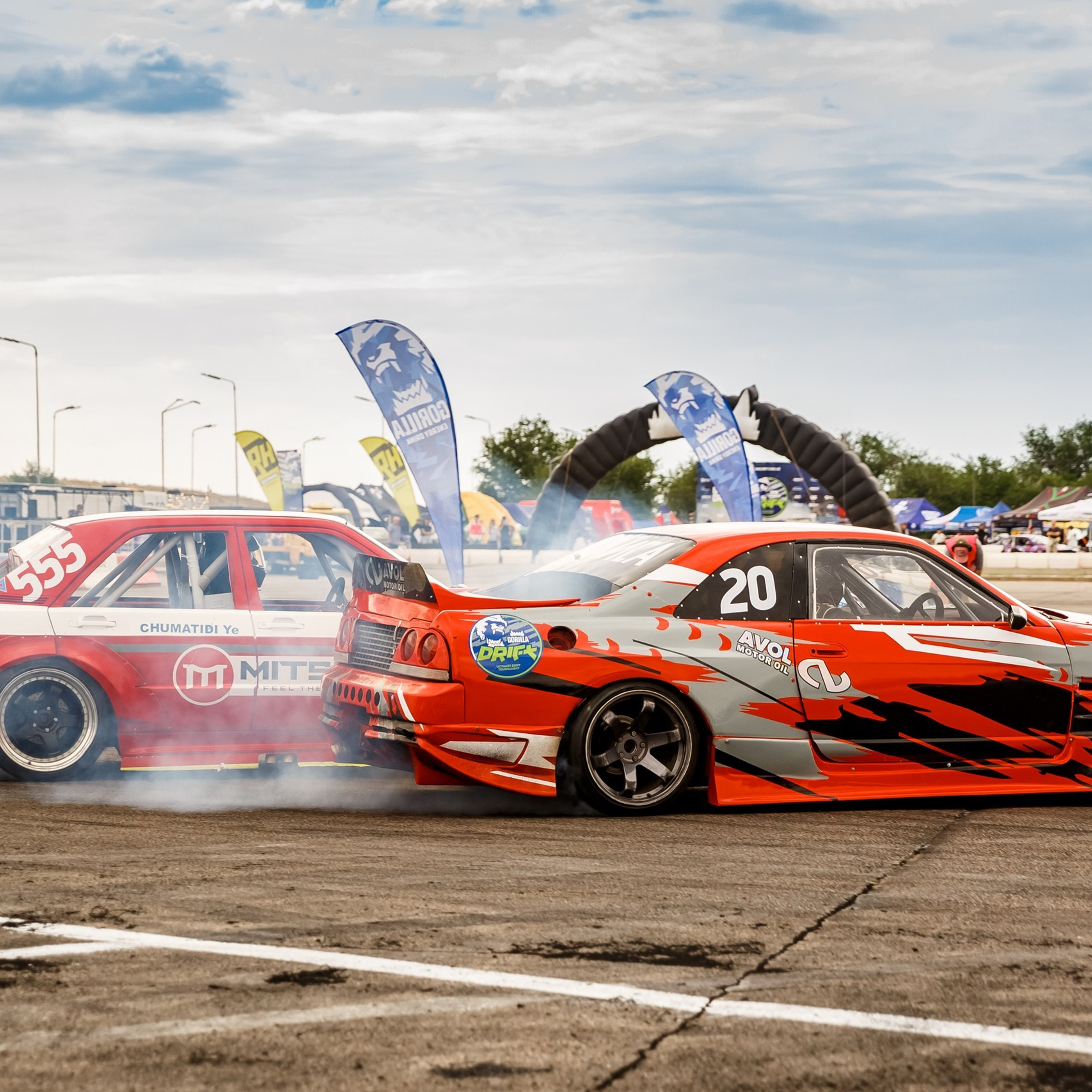 Дрифт в Алматы, СТК Sokol, Gorilla Drift