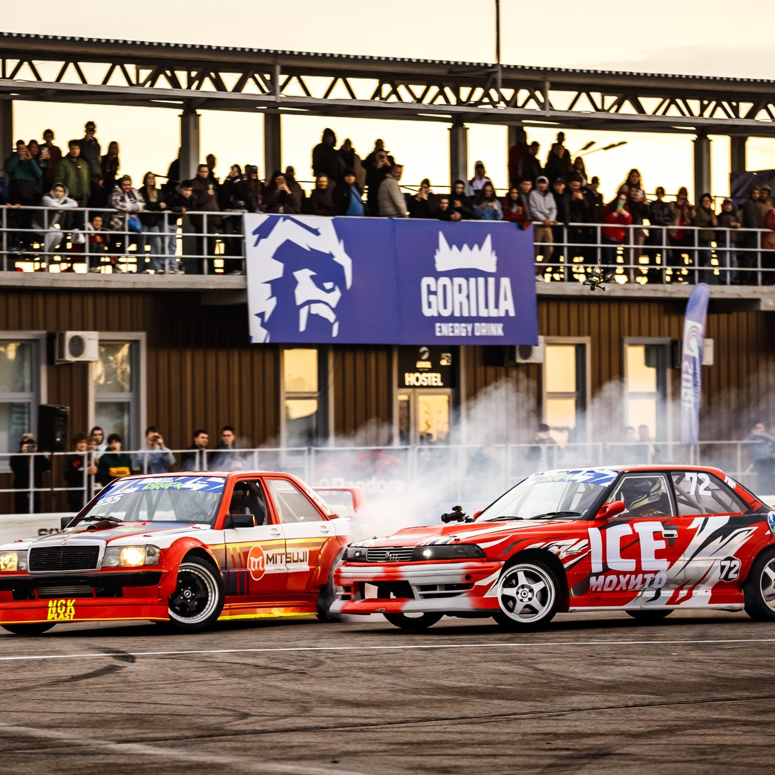 Дрифт в Алматы фото. Gorilla Drift