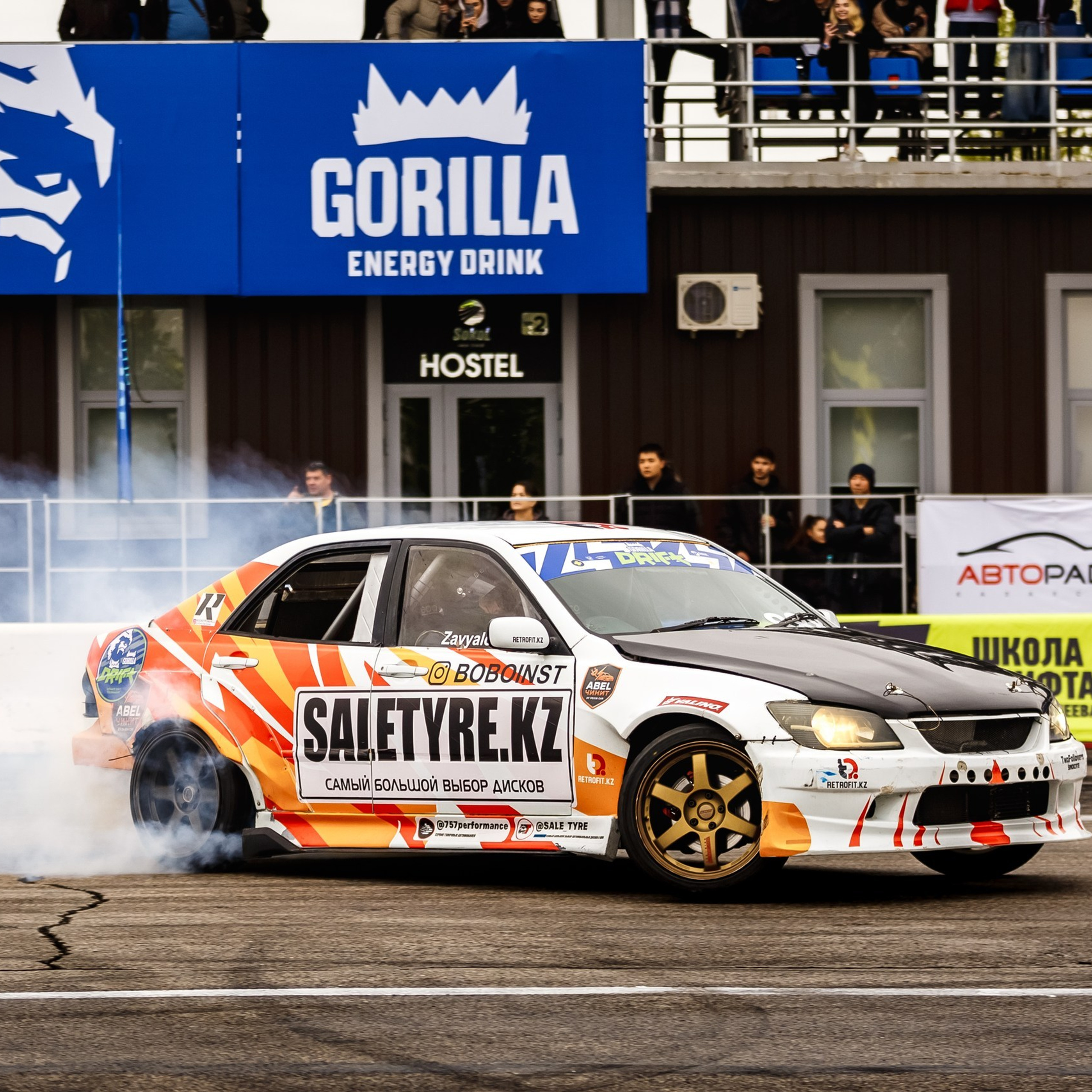 Дрифт в Алматы фото. Gorilla Drift