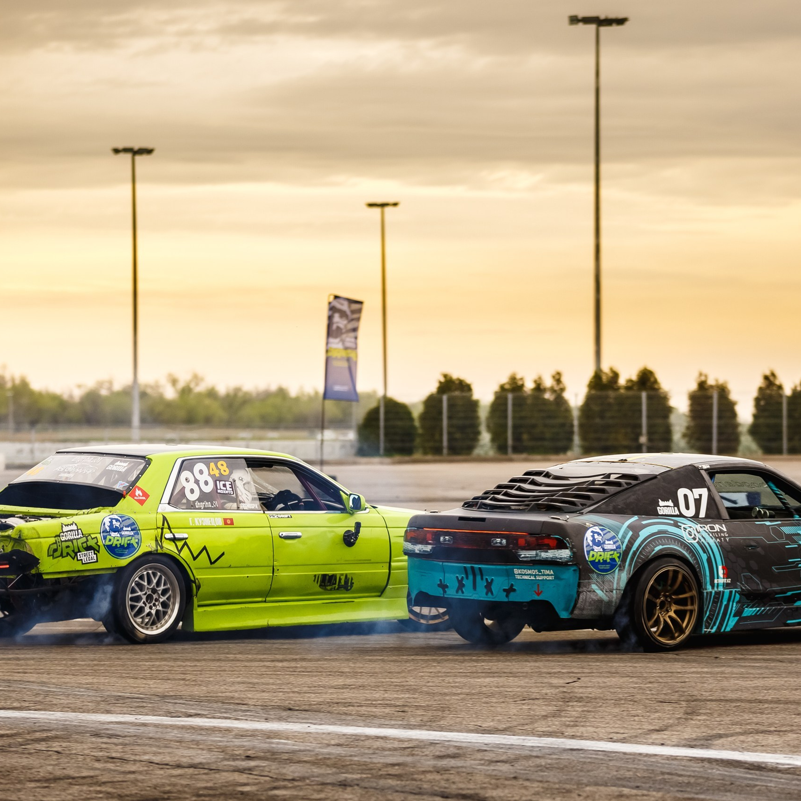 Дрифт в Алматы фото. Gorilla Drift