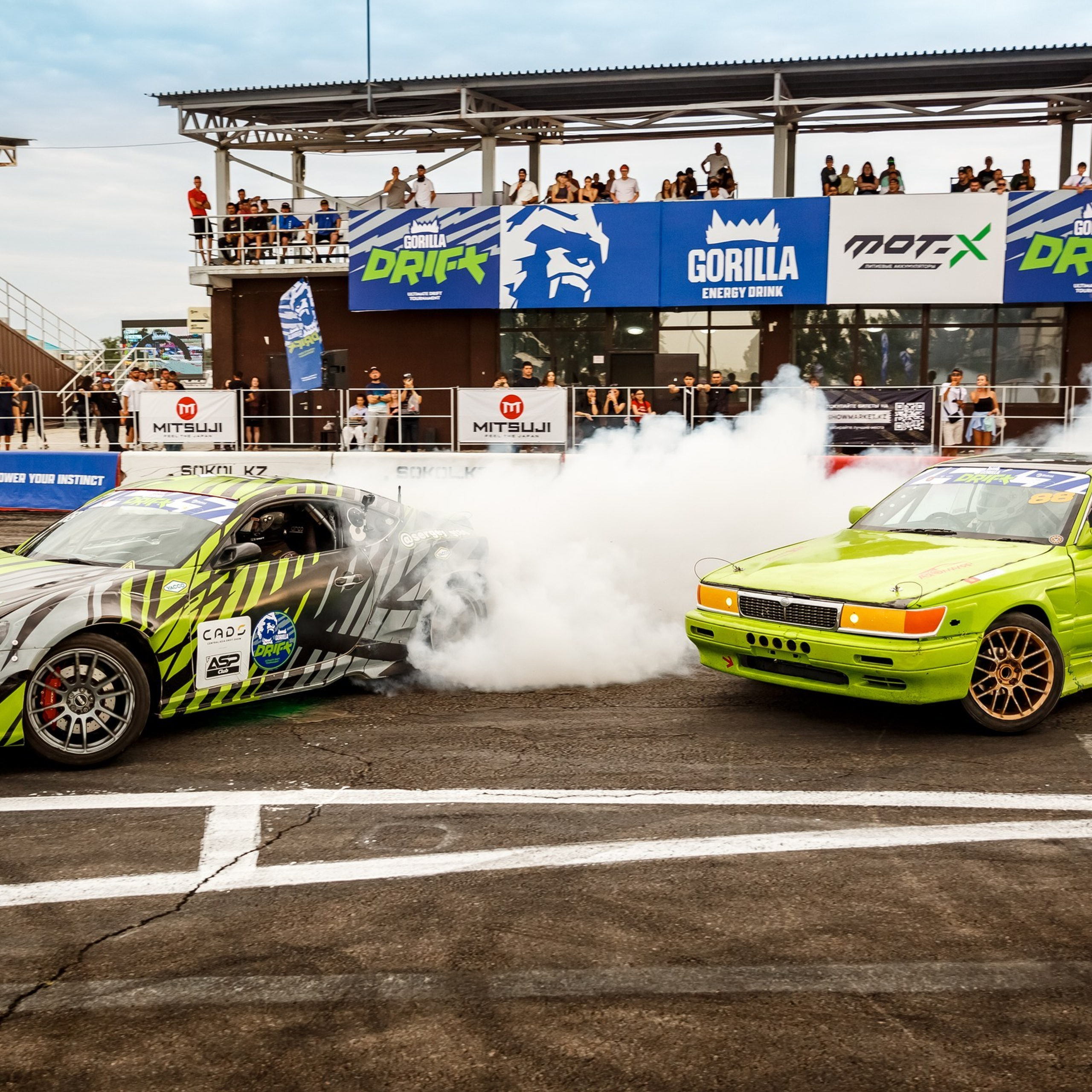 Дрифт в Алматы, СТК Sokol, Gorilla Drift