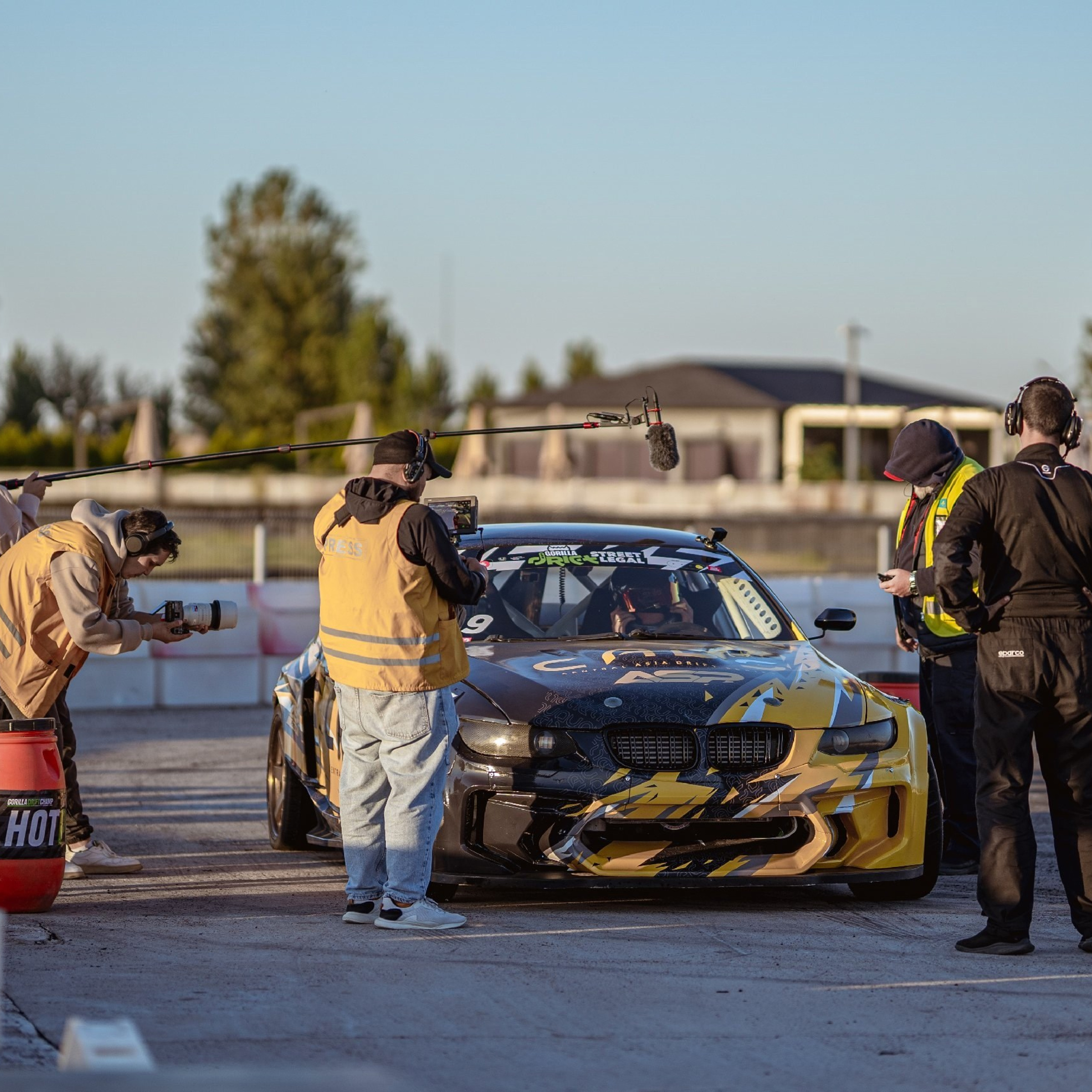 Дрифт в Алматы. Gorilla Drift