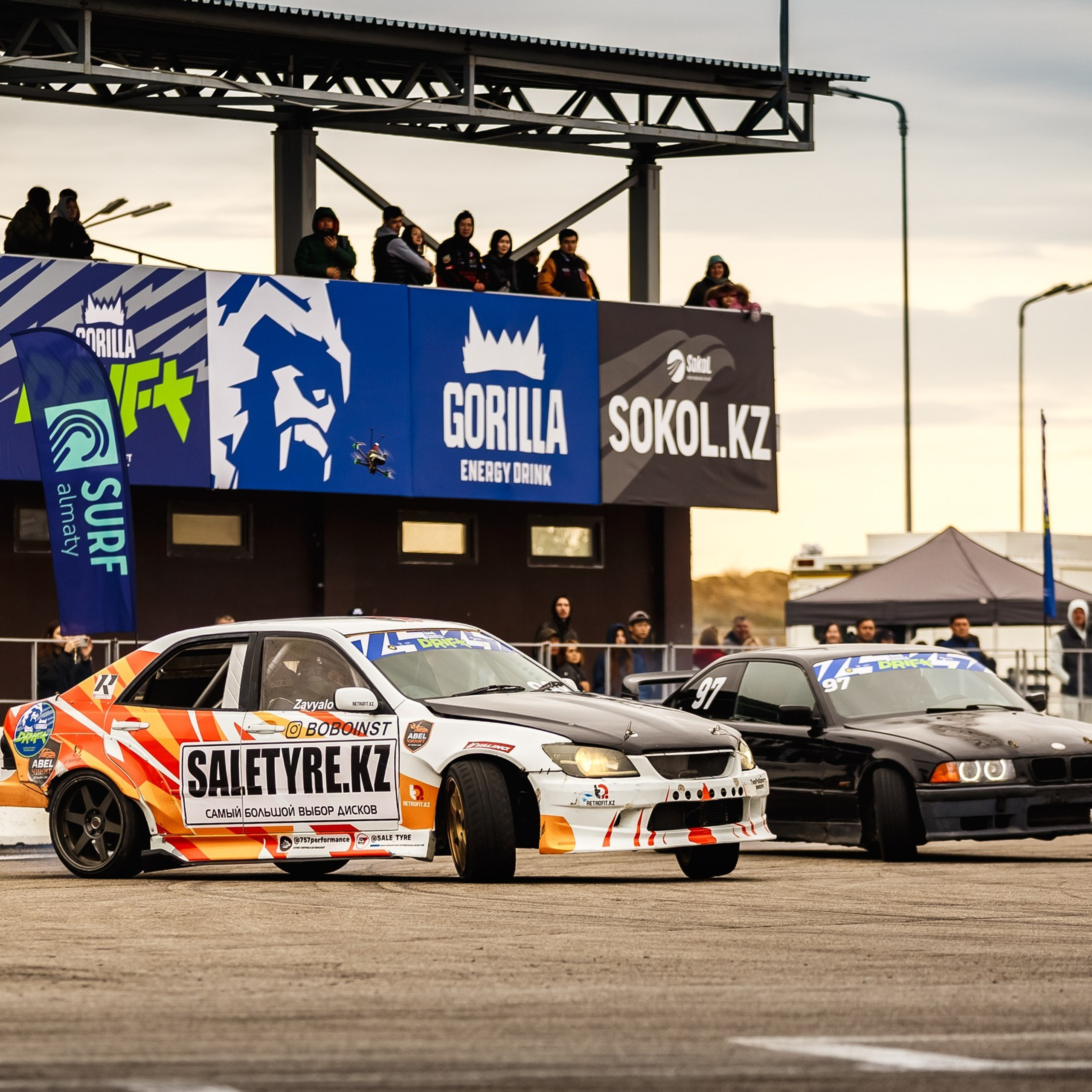 Дрифт в Алматы фото. Gorilla Drift