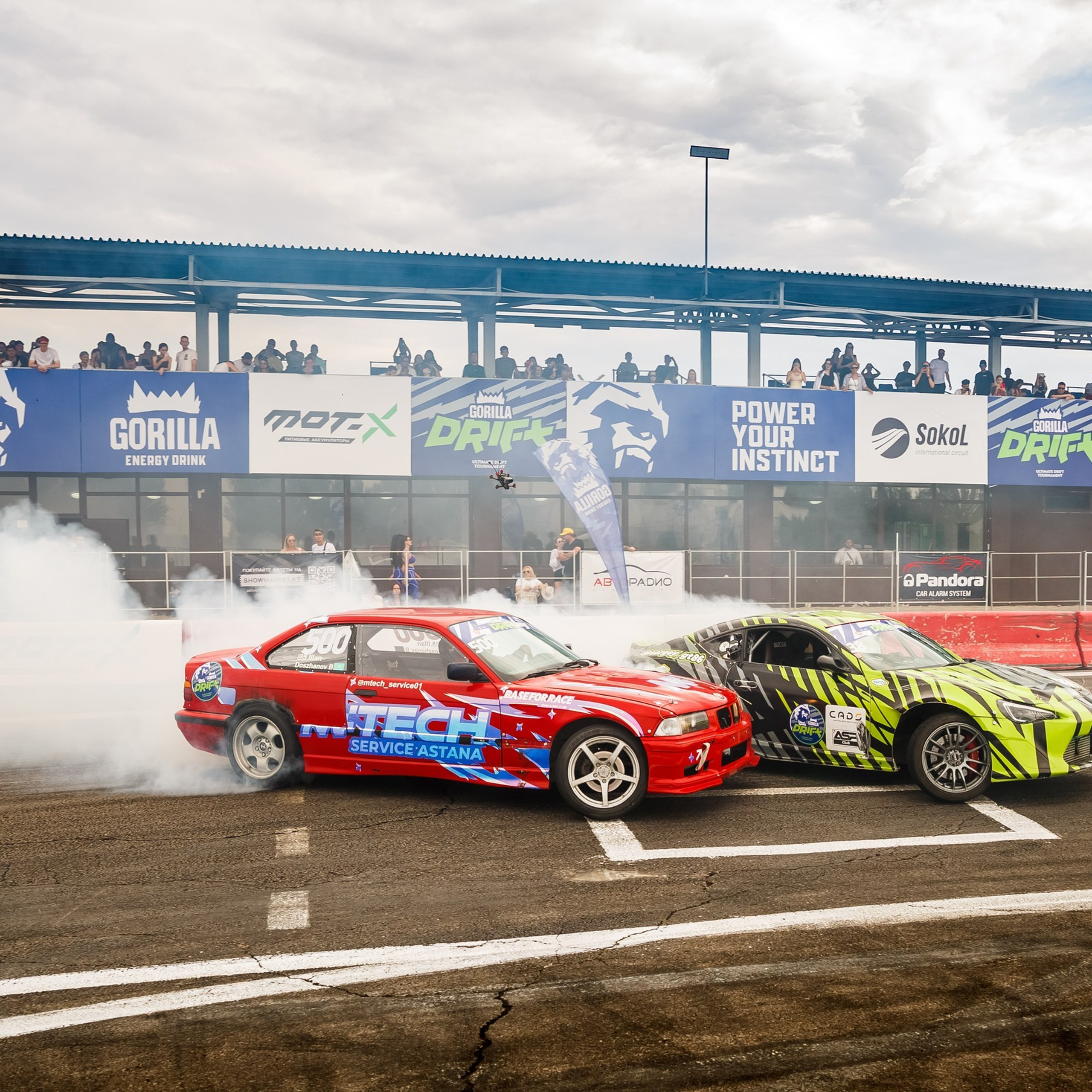 Дрифт в Алматы, СТК Sokol, Gorilla Drift