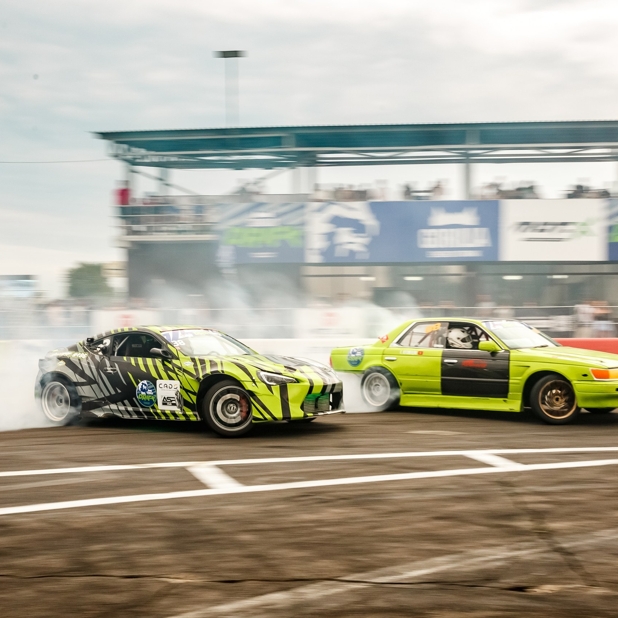 Дрифт в Алматы, СТК Sokol, Gorilla Drift