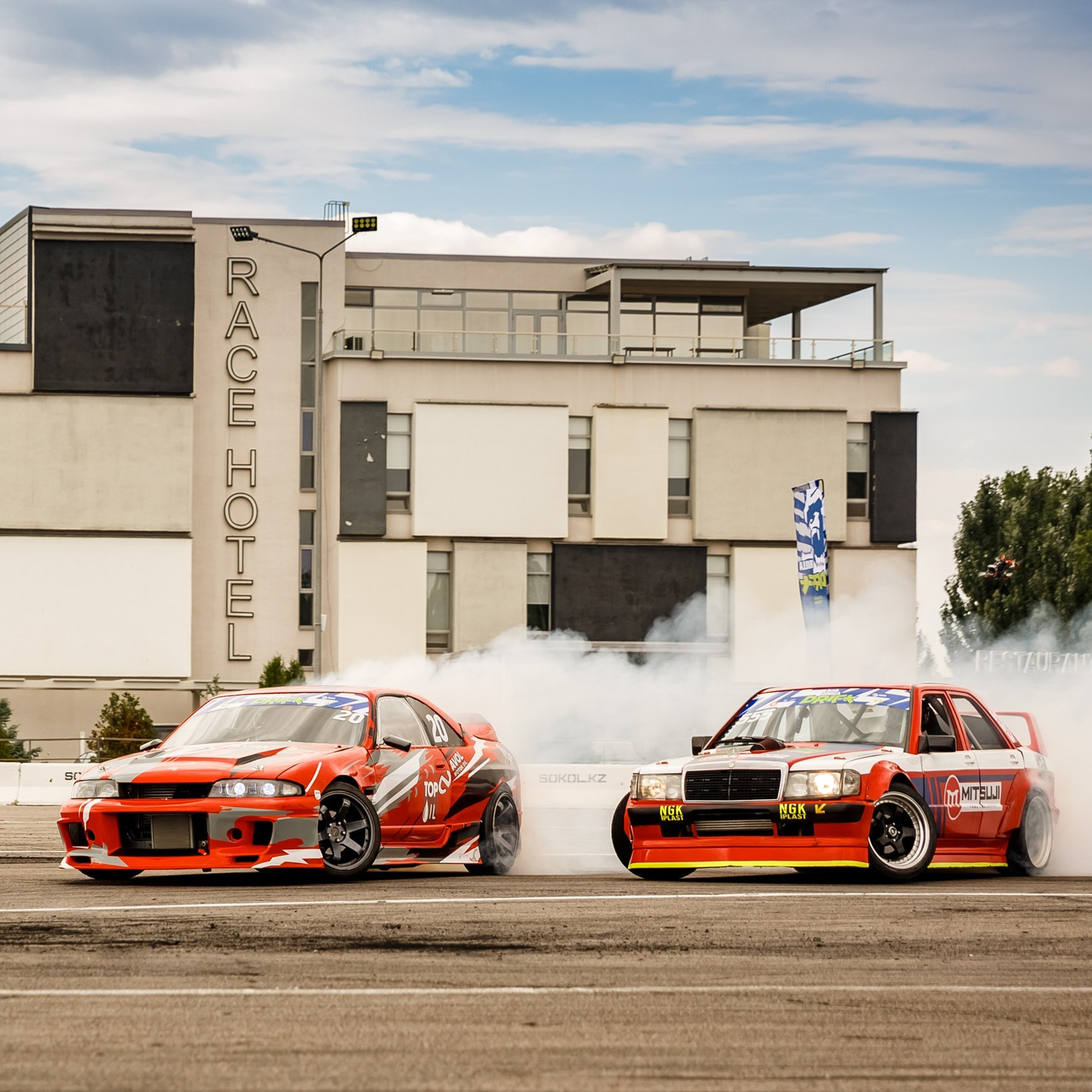 Дрифт в Алматы, СТК Sokol, Gorilla Drift
