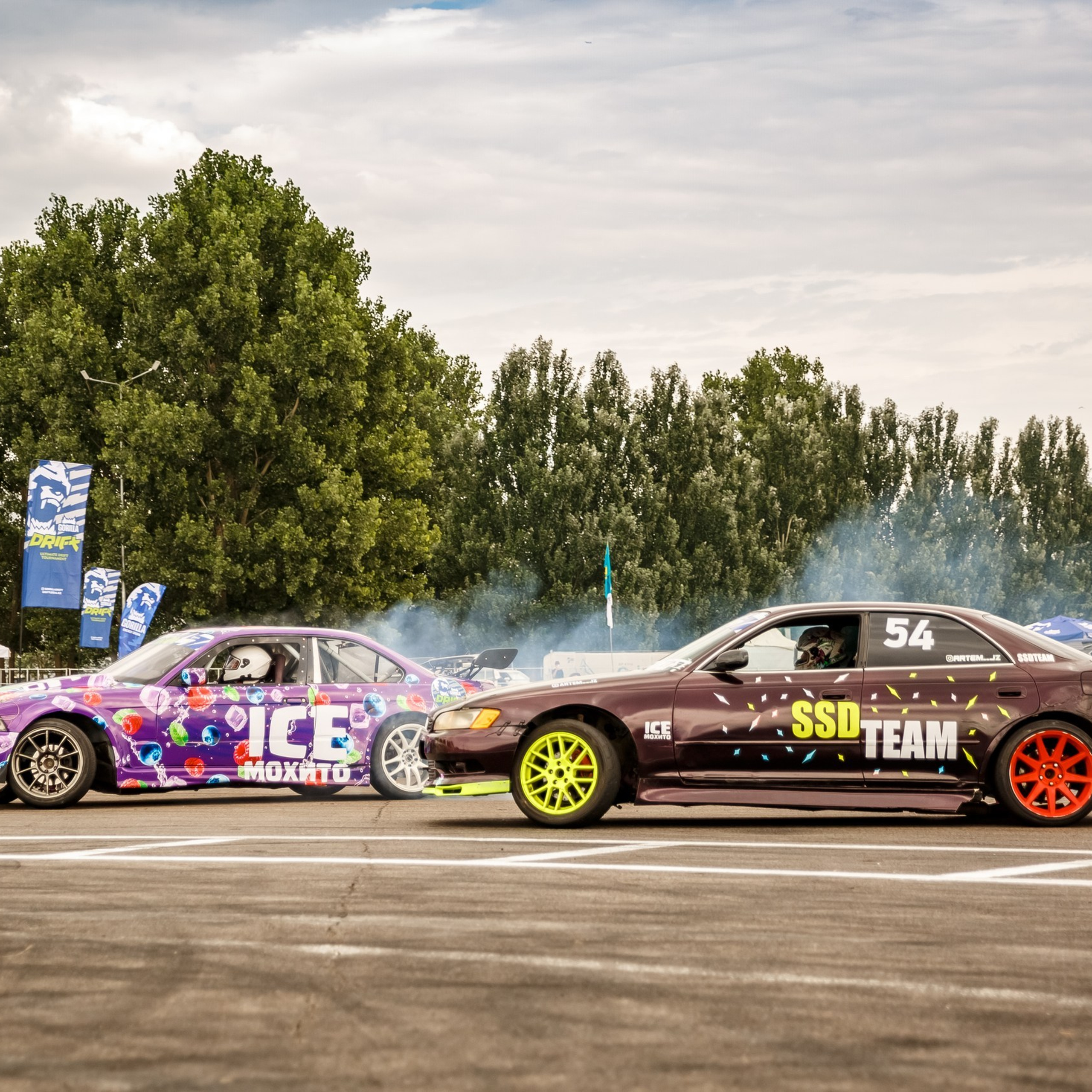 Дрифт в Алматы, СТК Sokol, Gorilla Drift
