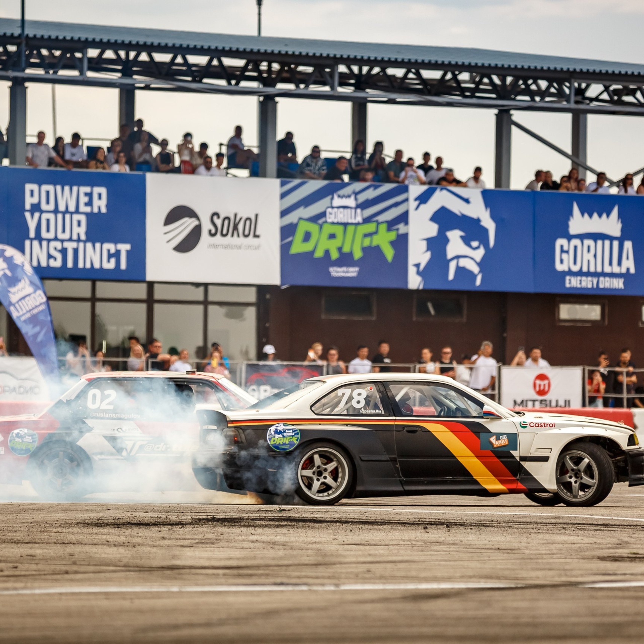 Дрифт в Алматы, СТК Sokol, Gorilla Drift