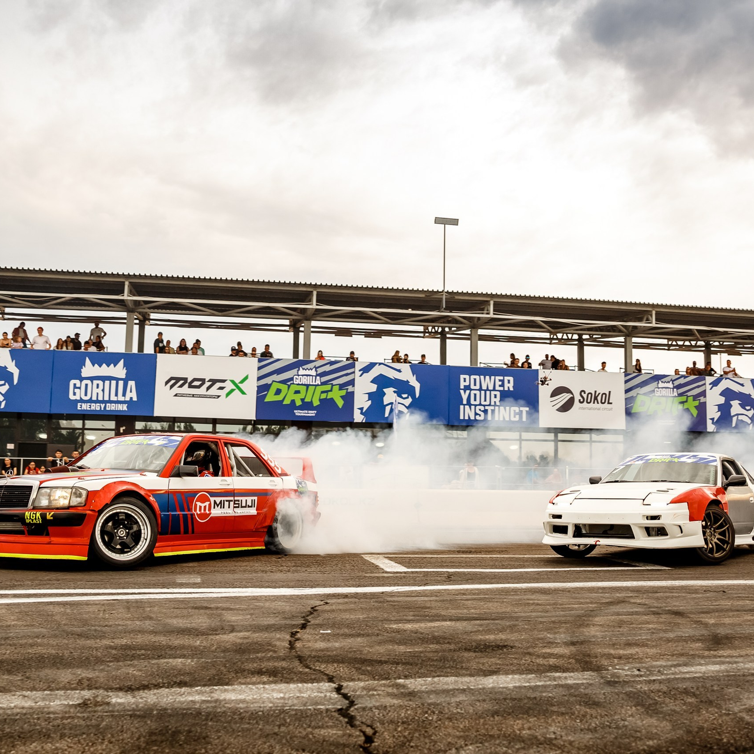 Дрифт в Алматы, СТК Sokol, Gorilla Drift