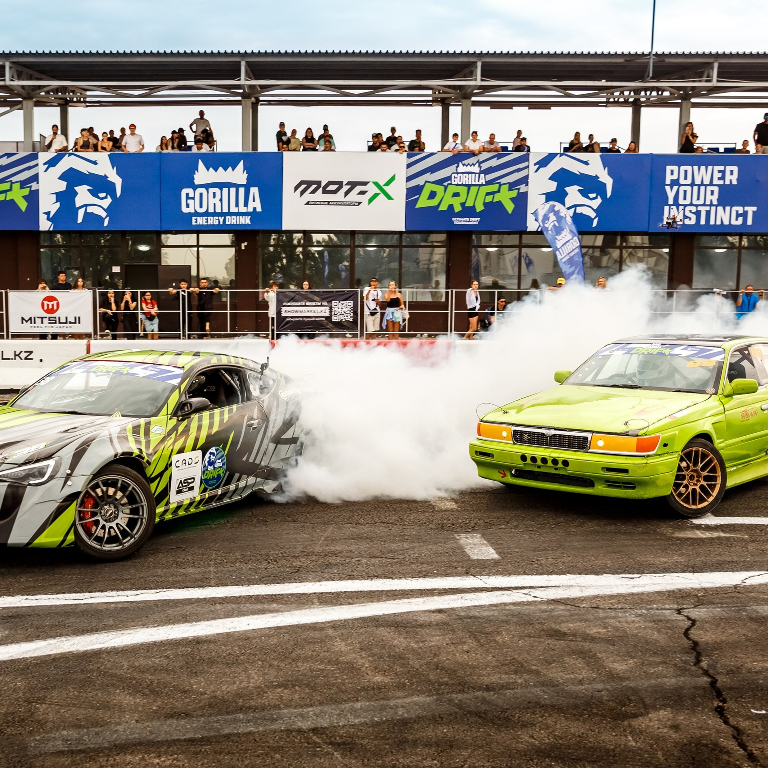 Дрифт в Алматы, СТК Sokol, Gorilla Drift