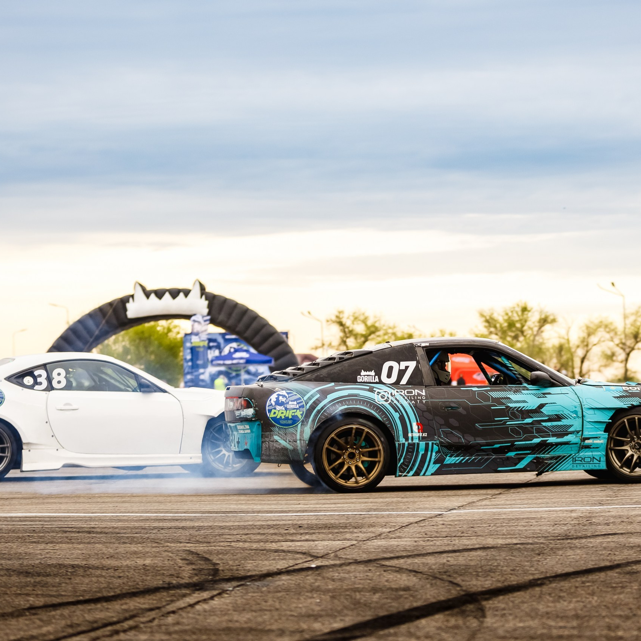 Дрифт в Алматы фото. Gorilla Drift