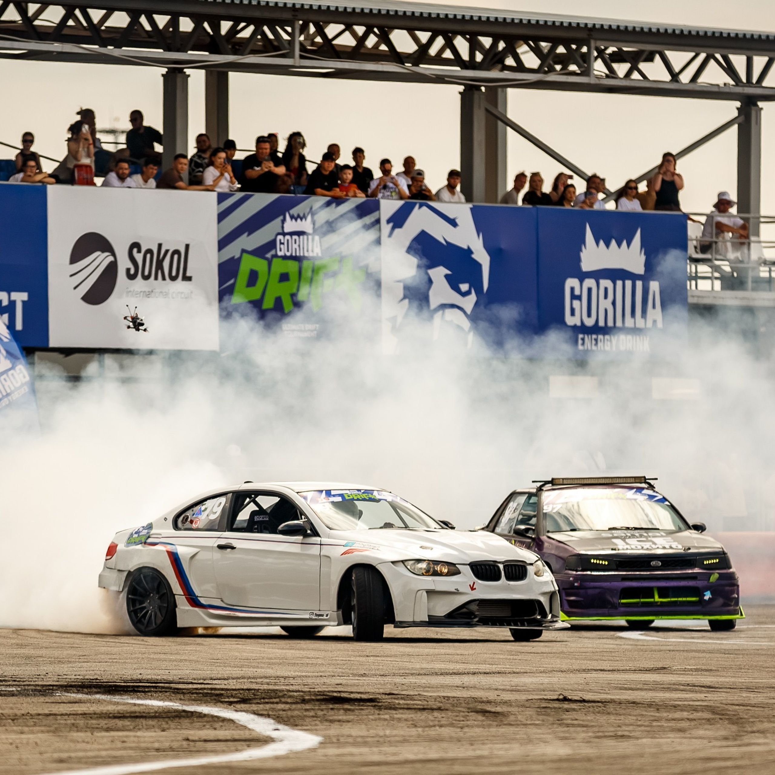 Дрифт в Алматы, СТК Sokol, Gorilla Drift