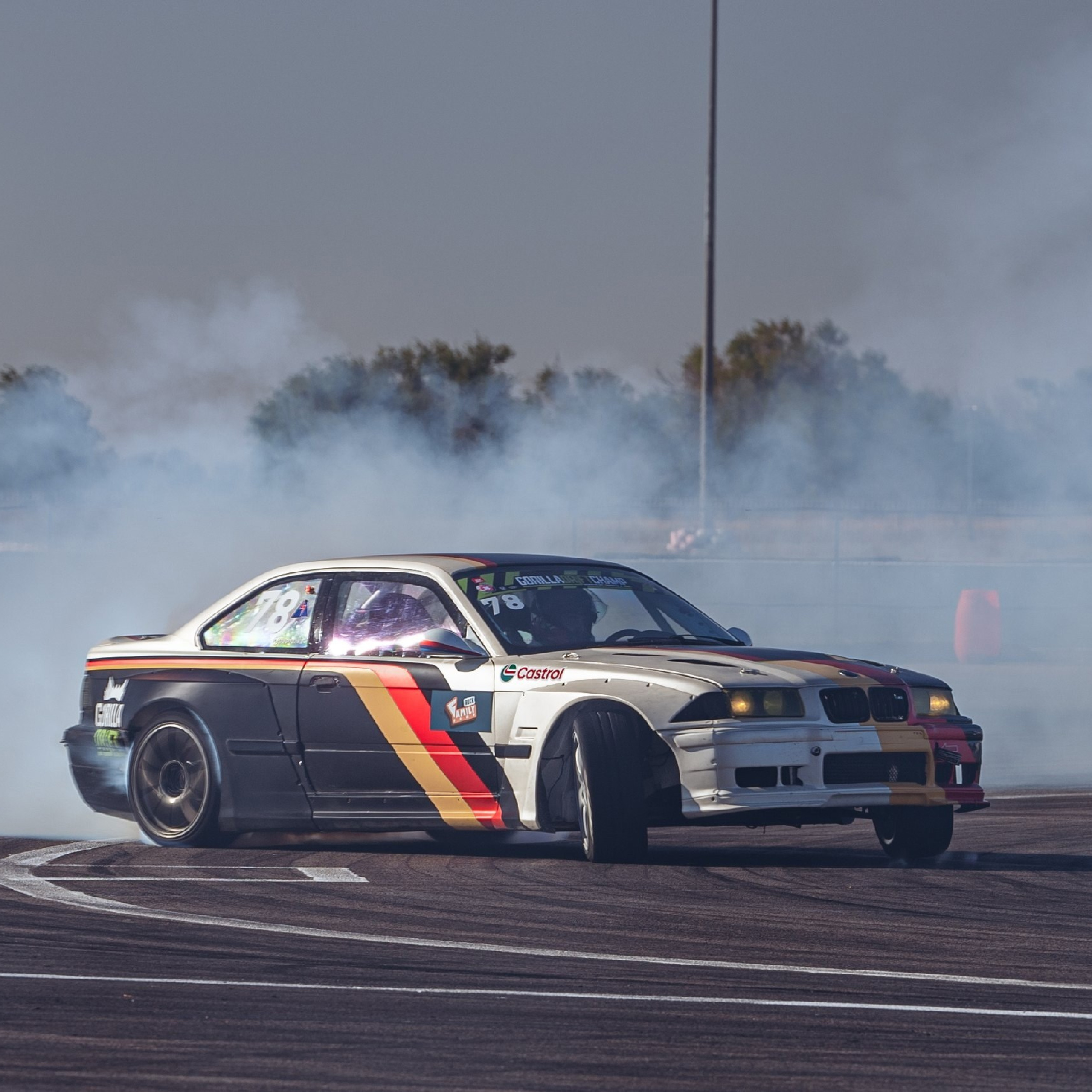 Дрифт в Алматы. Gorilla Drift