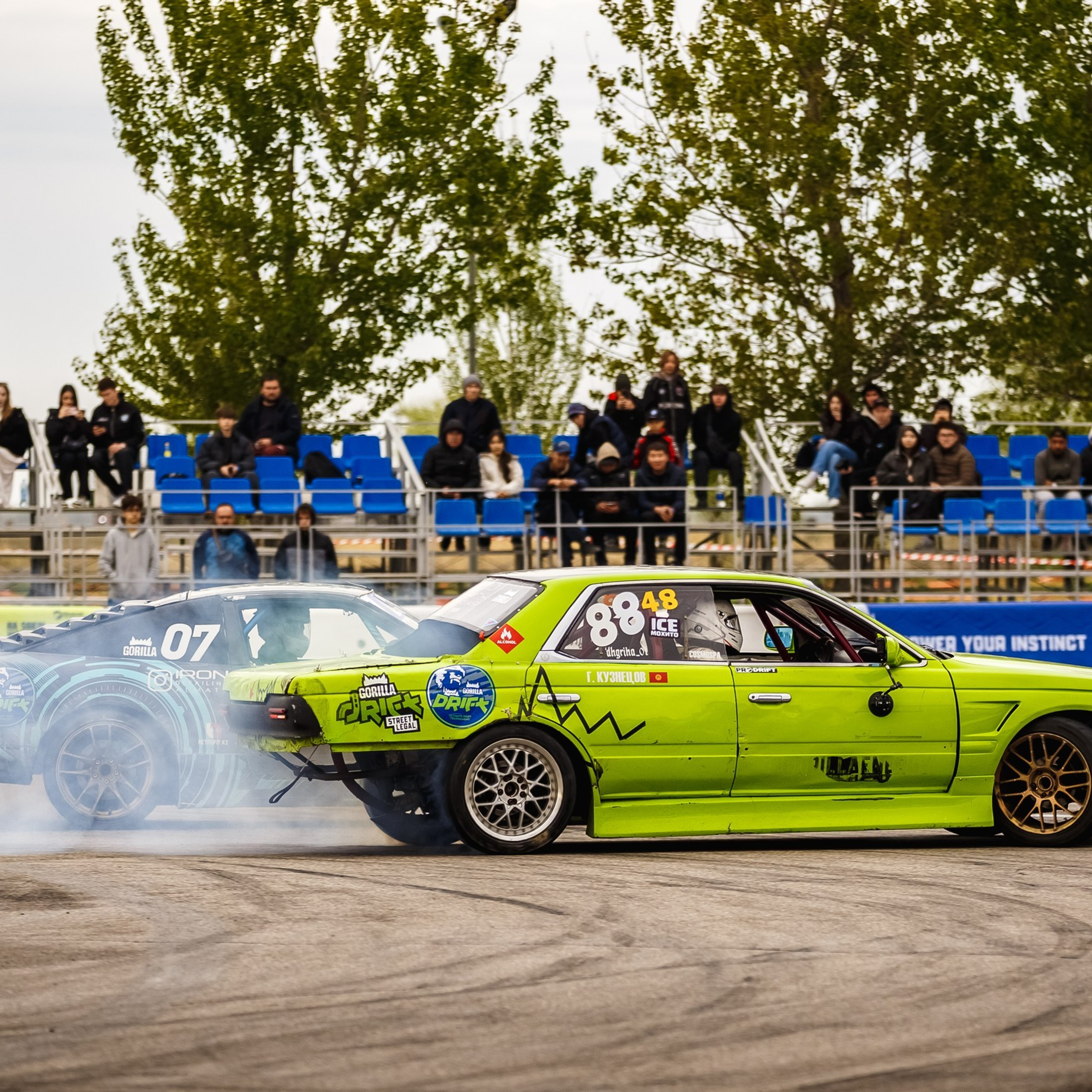 Дрифт в Алматы фото. Gorilla Drift