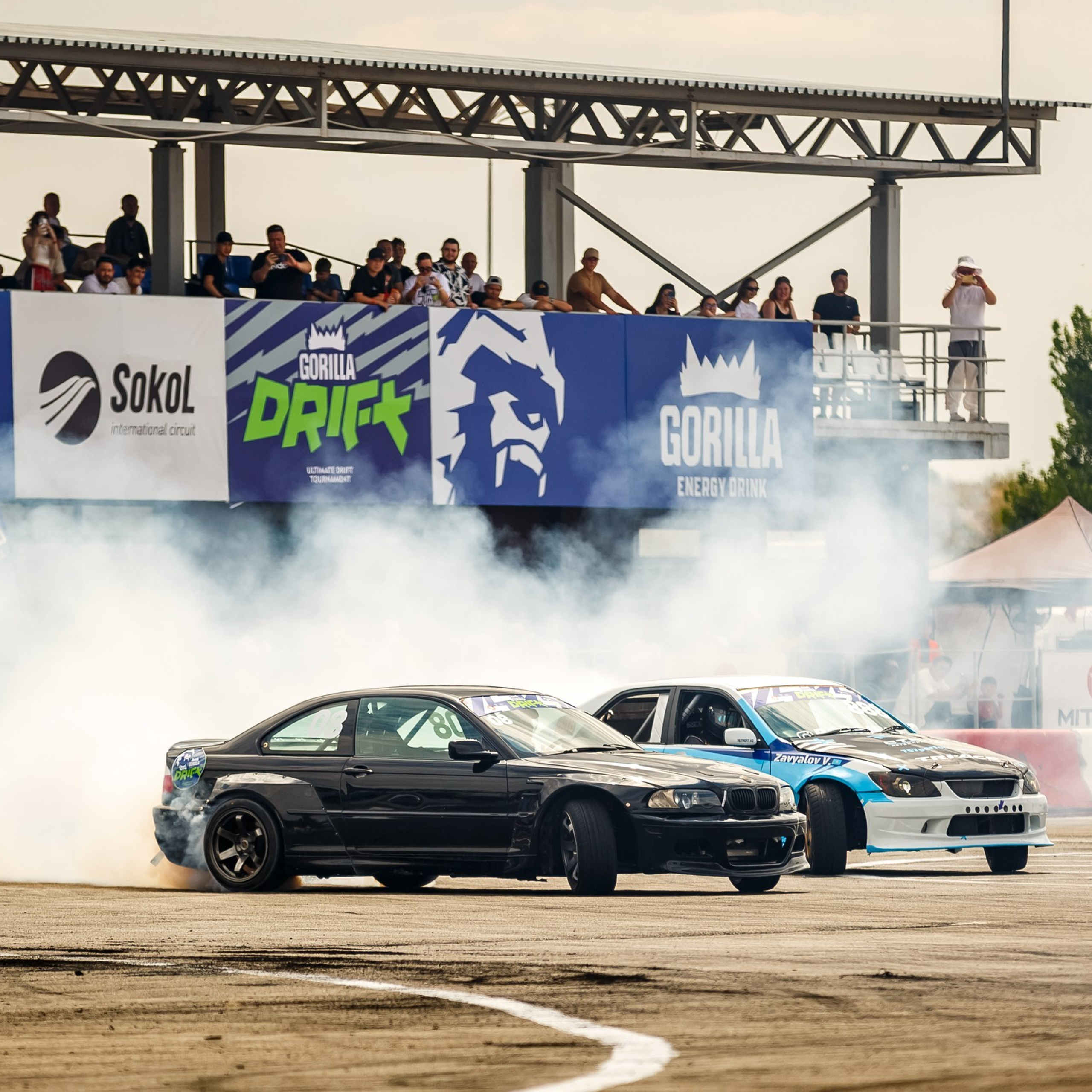 Дрифт в Алматы, СТК Sokol, Gorilla Drift