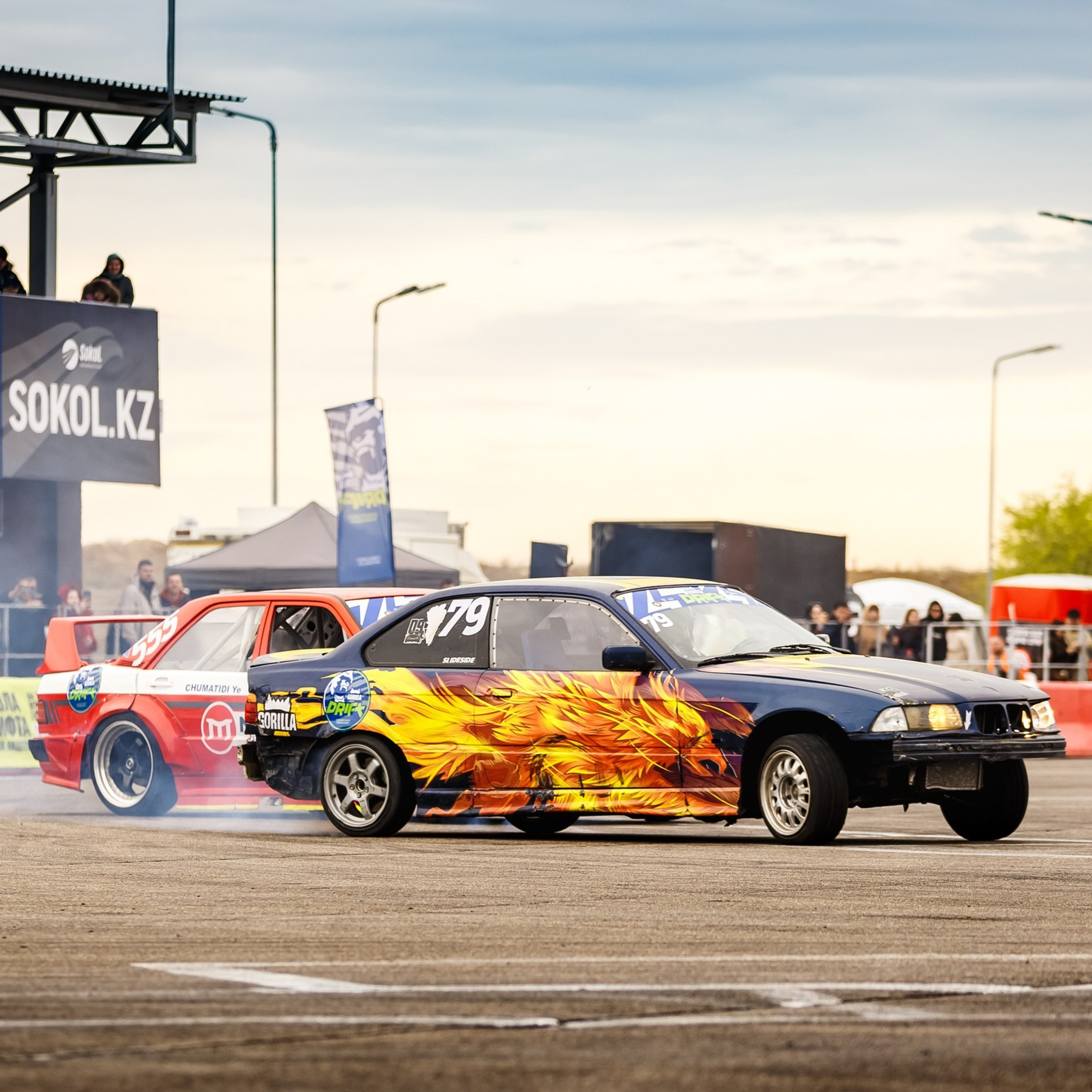 Дрифт в Алматы фото. Gorilla Drift