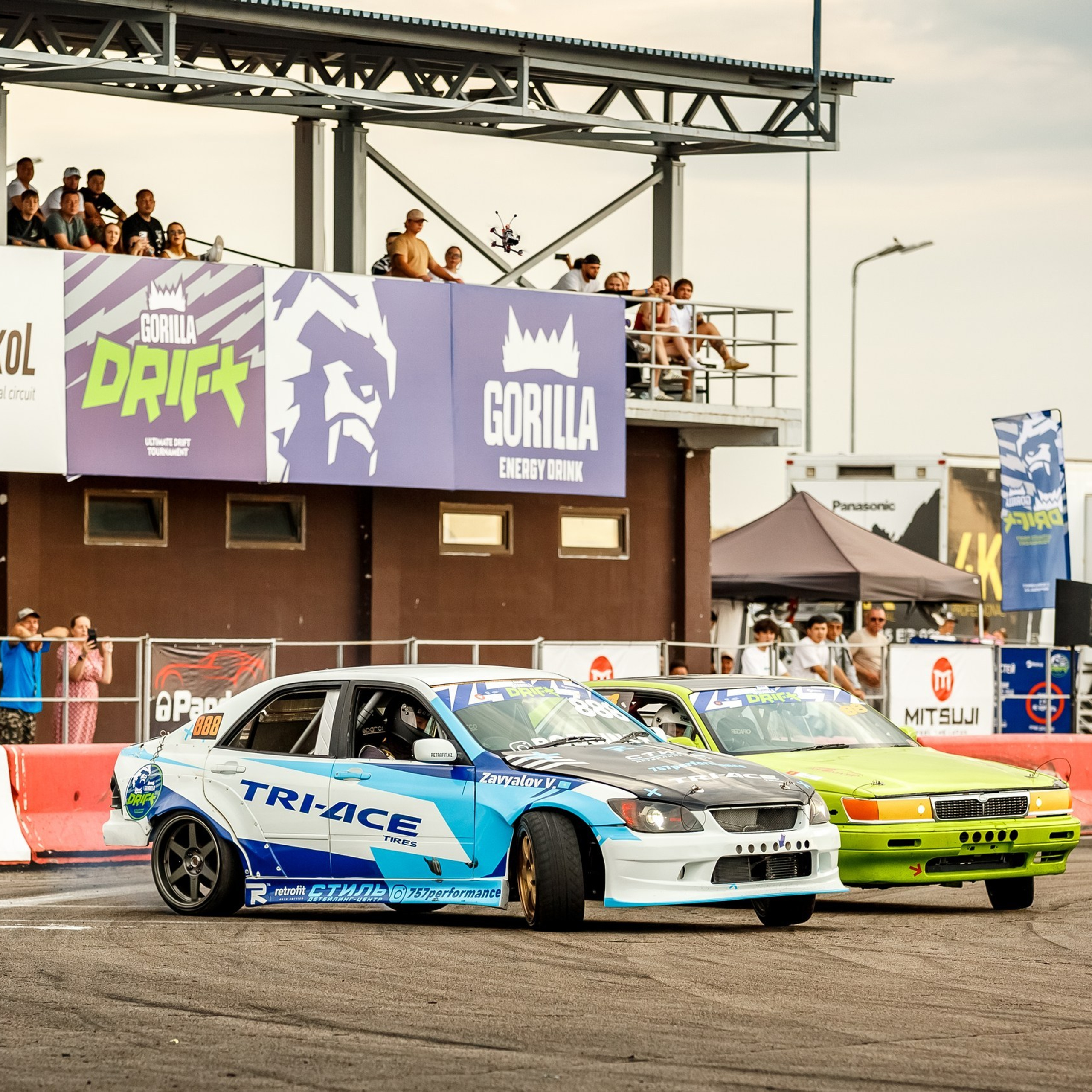 Дрифт в Алматы, СТК Sokol, Gorilla Drift