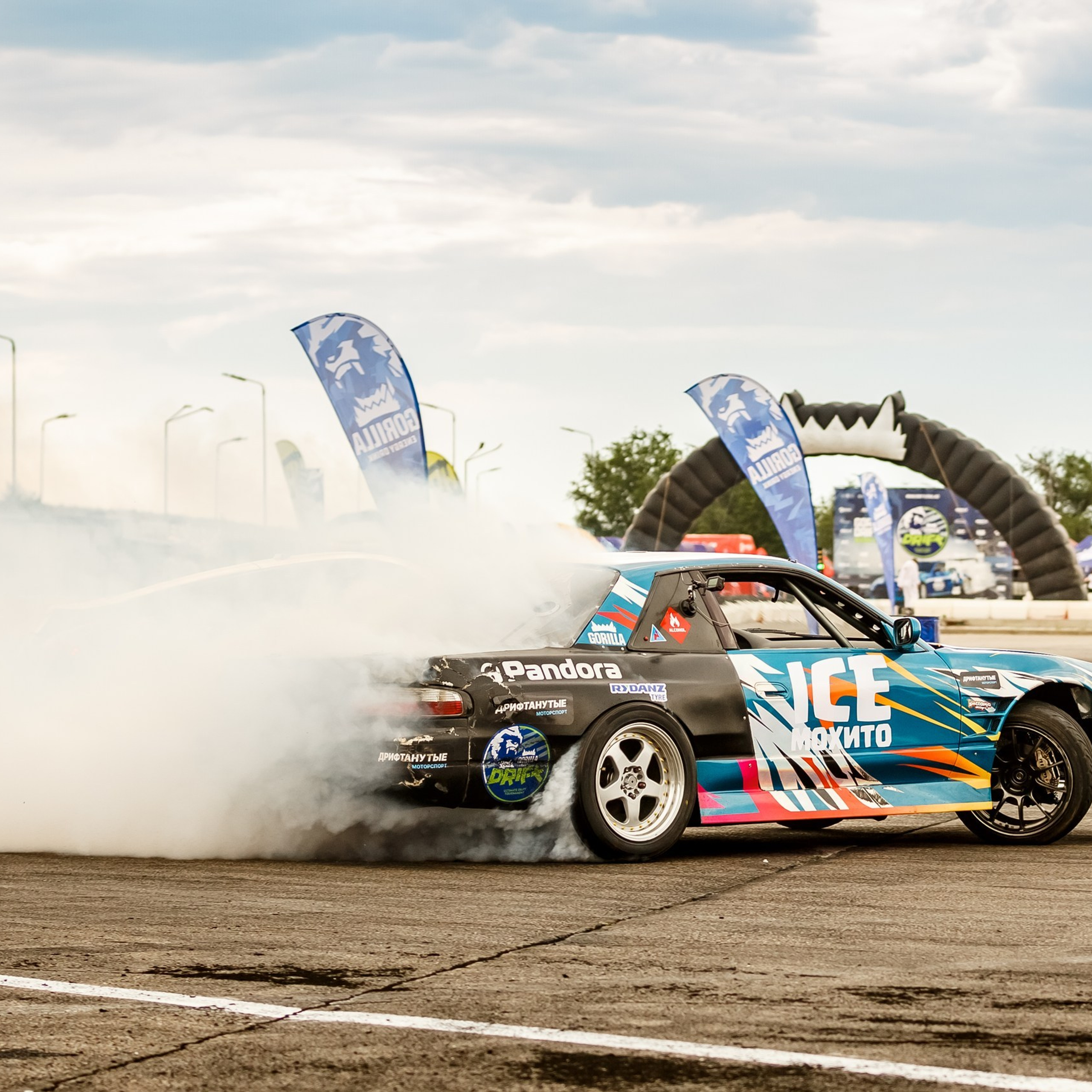 Дрифт в Алматы, СТК Sokol, Gorilla Drift
