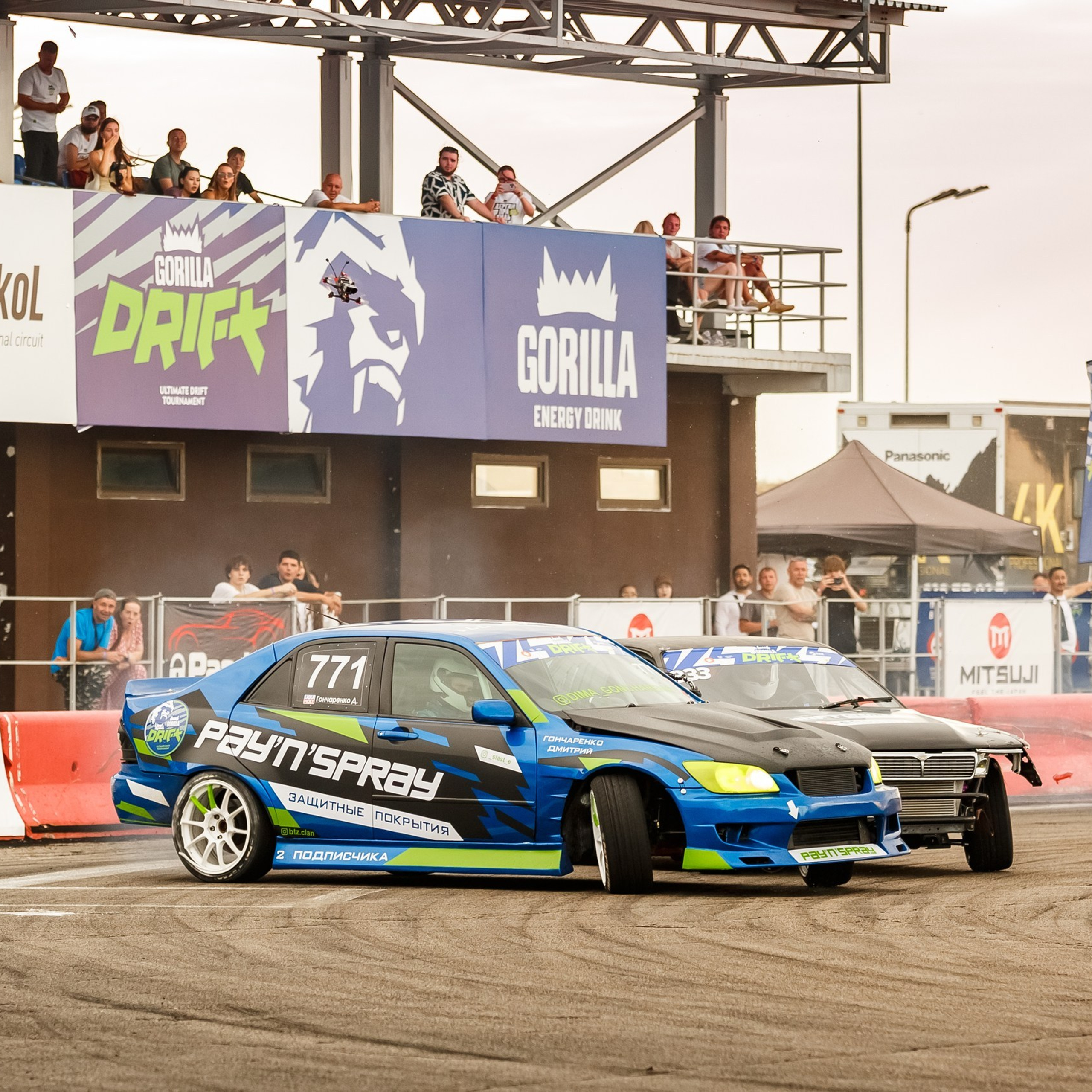 Дрифт в Алматы, СТК Sokol, Gorilla Drift