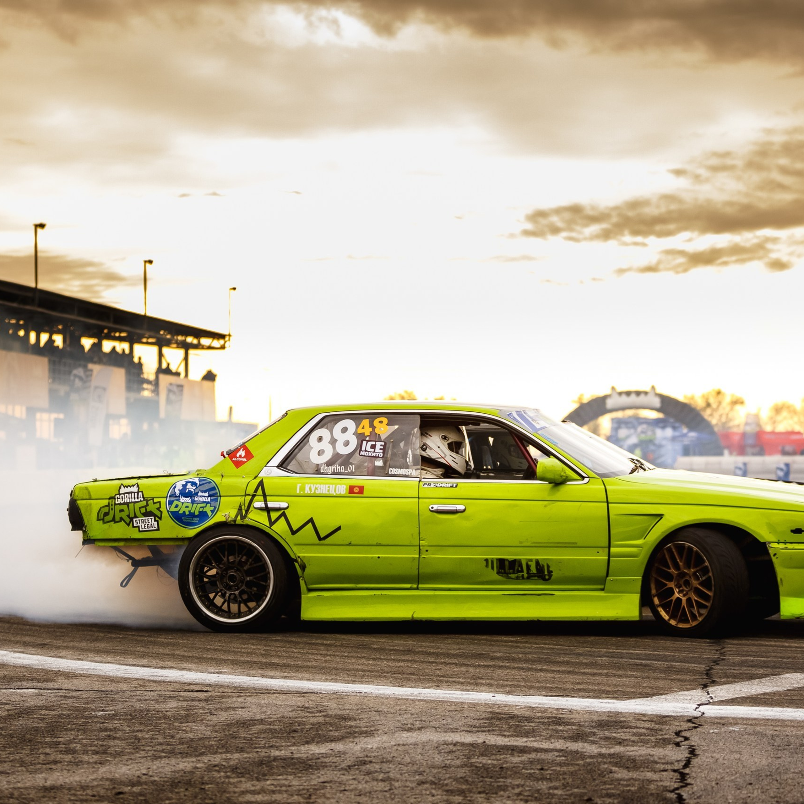 Дрифт в Алматы фото. Gorilla Drift