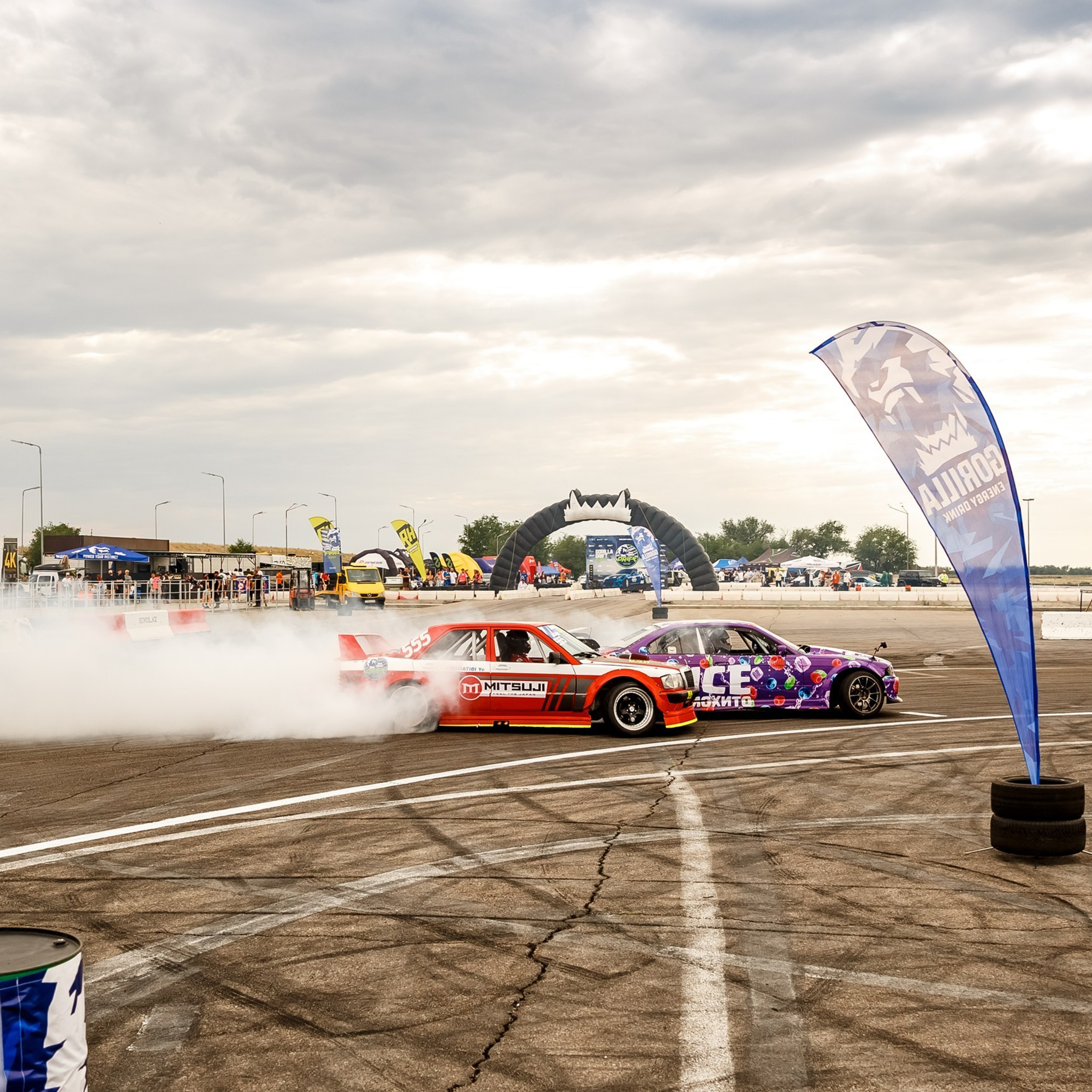 Дрифт в Алматы, СТК Sokol, Gorilla Drift