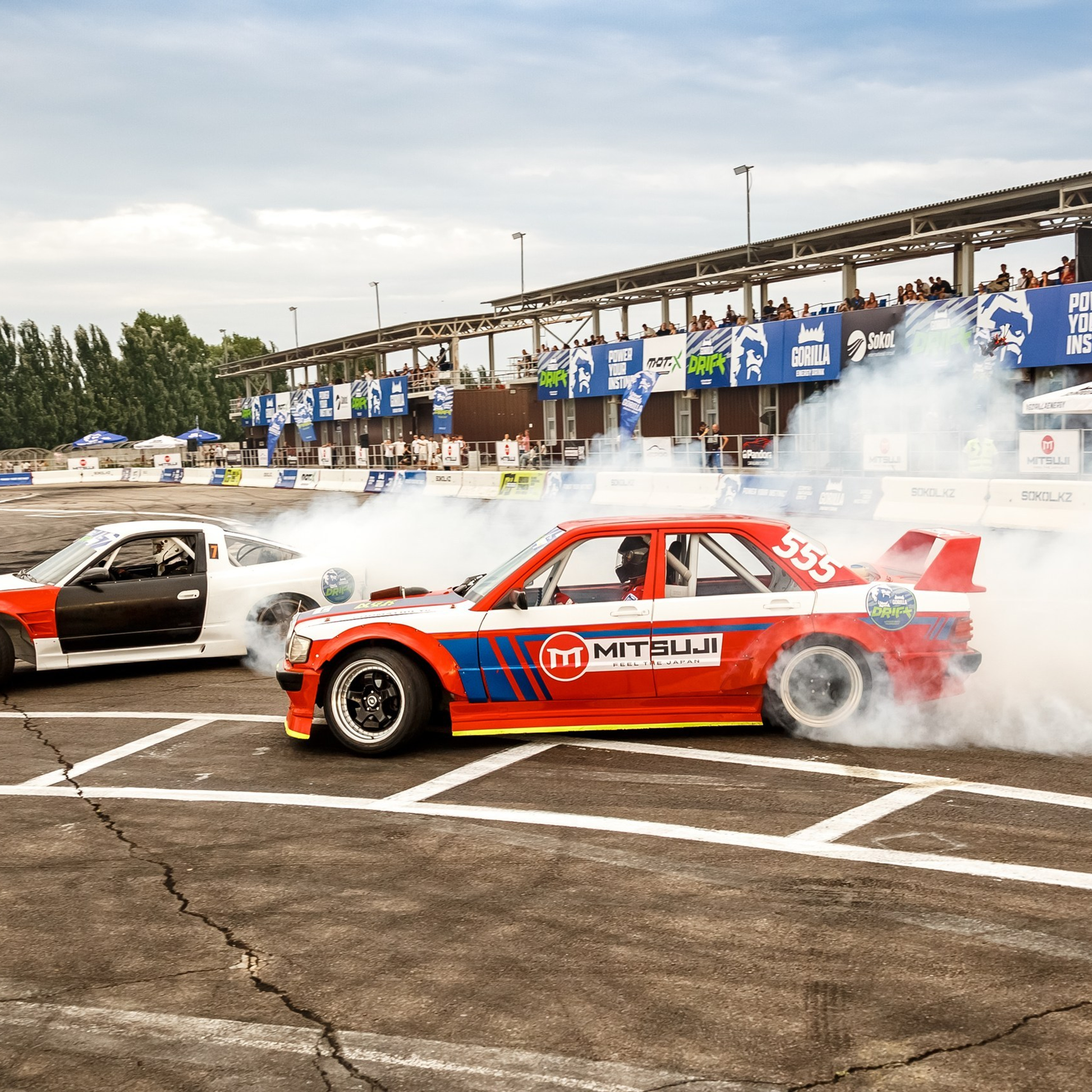 Дрифт в Алматы, СТК Sokol, Gorilla Drift