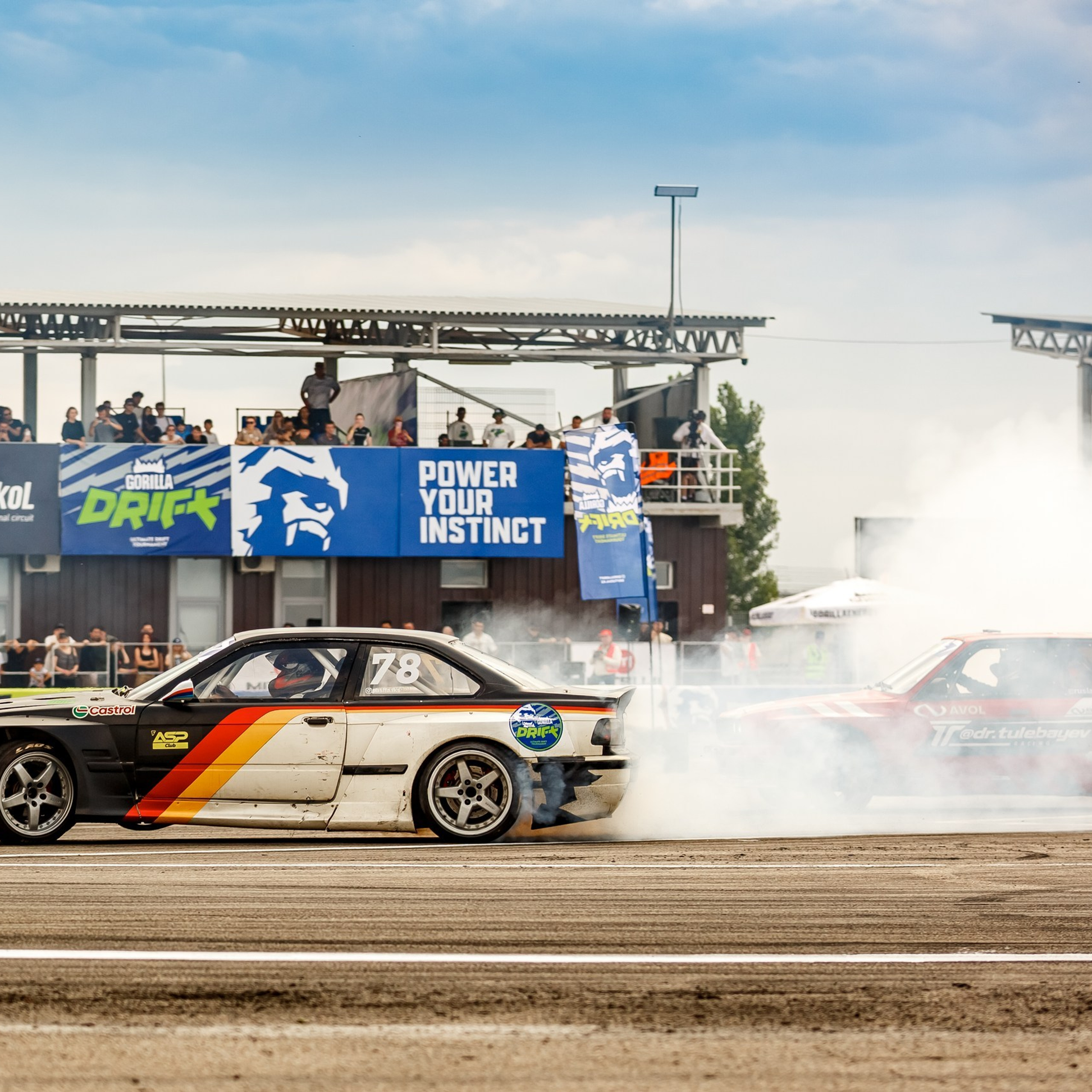 Дрифт в Алматы, СТК Sokol, Gorilla Drift