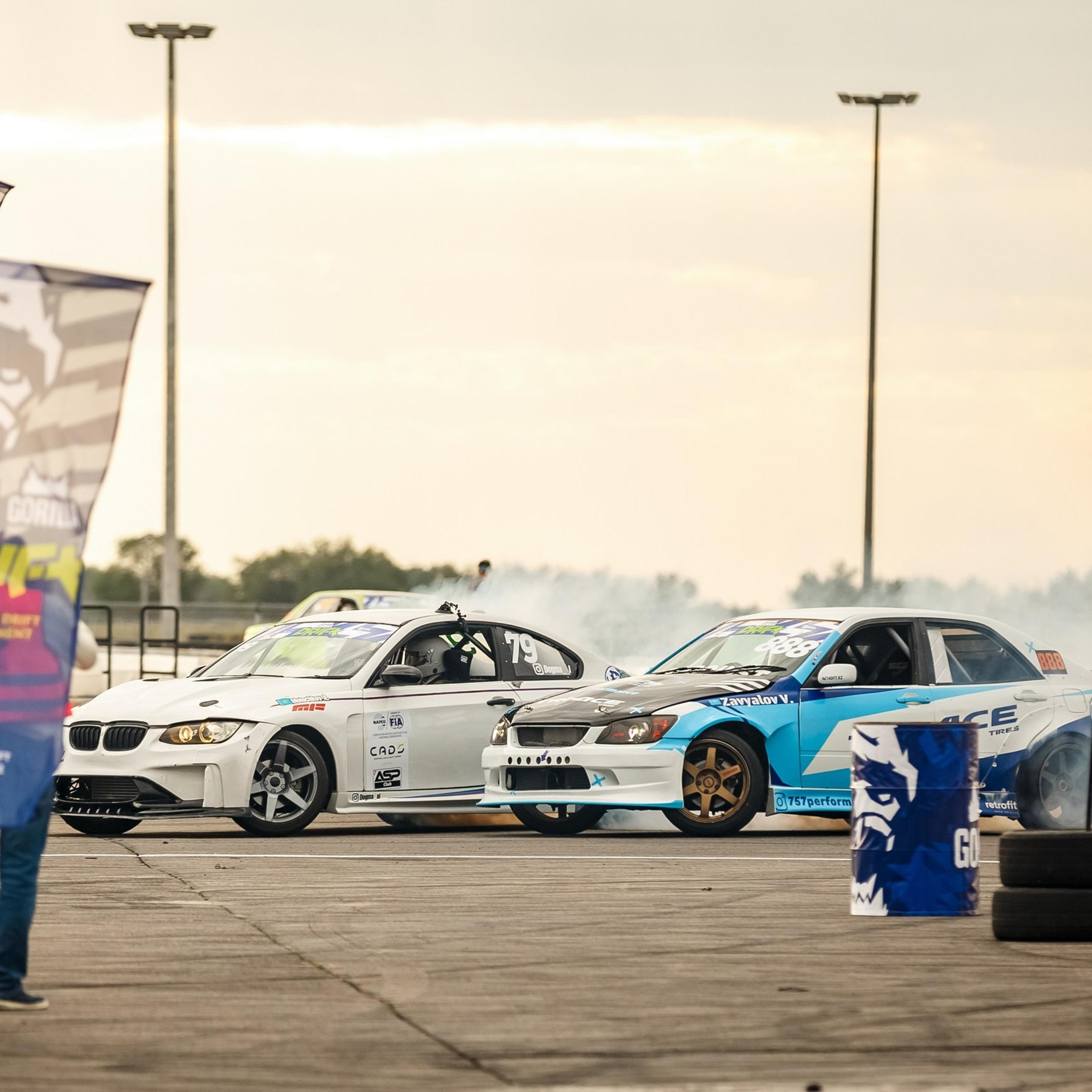 Дрифт в Алматы, СТК Sokol, Gorilla Drift