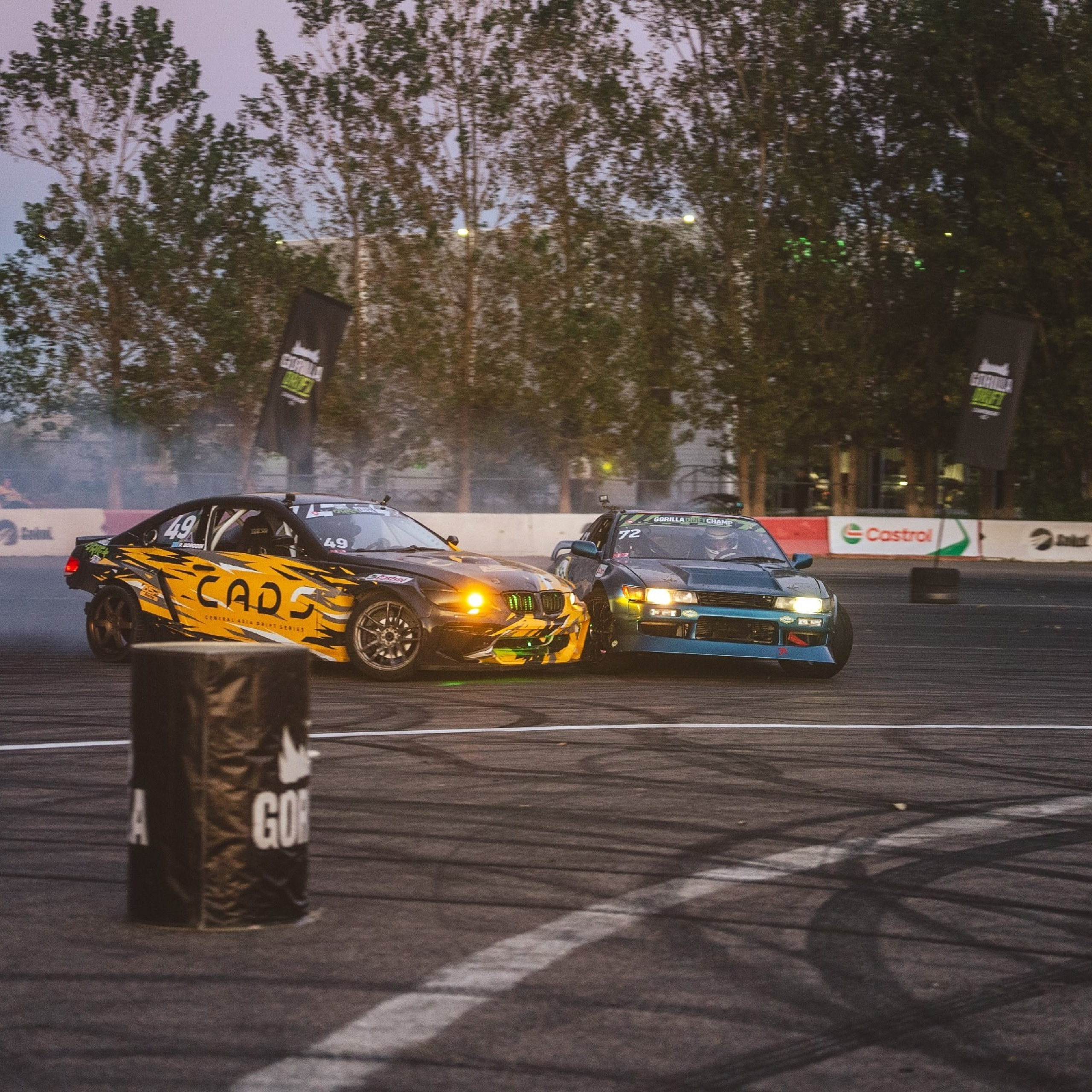 Дрифт в Алматы. Gorilla Drift