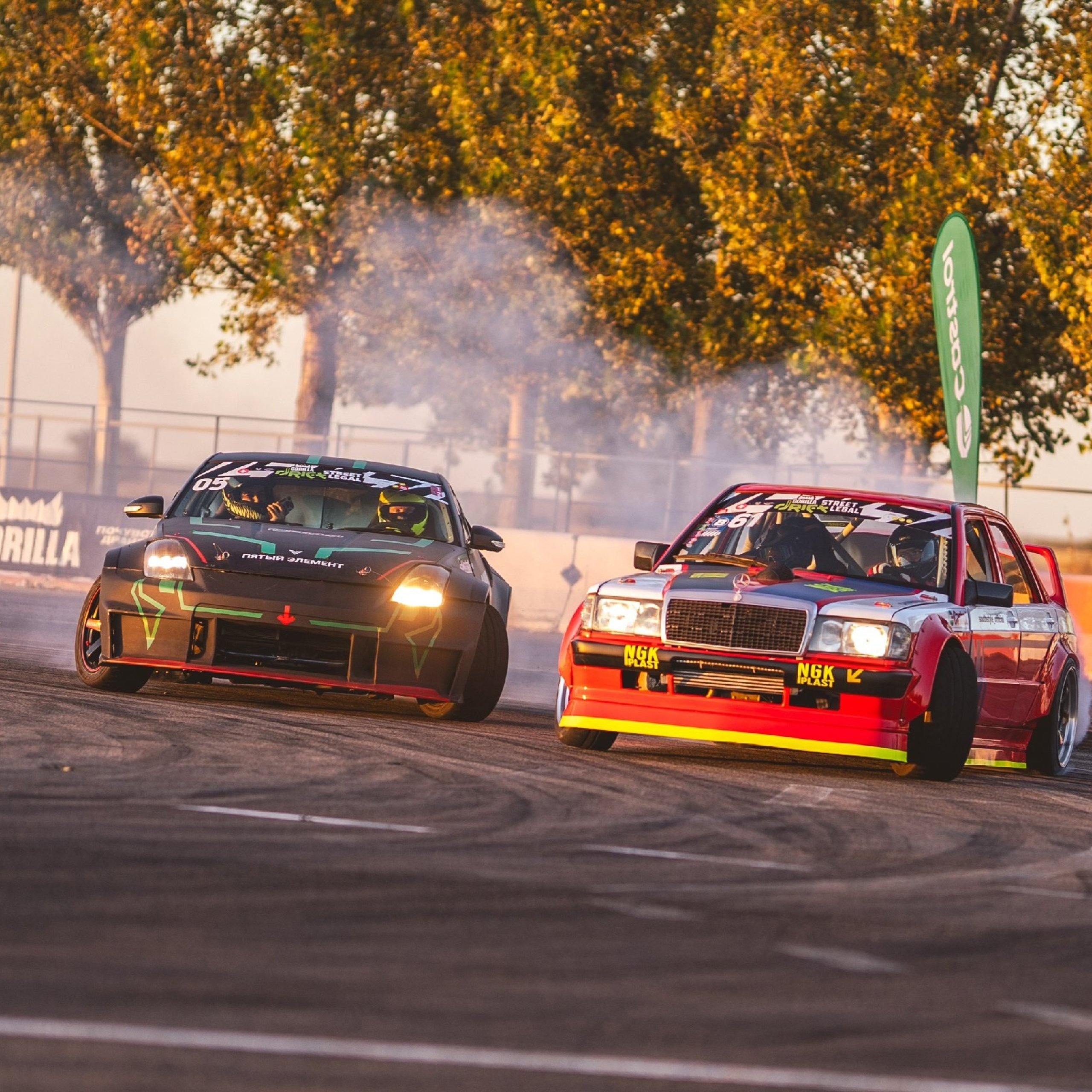 Дрифт в Алматы. Gorilla Drift